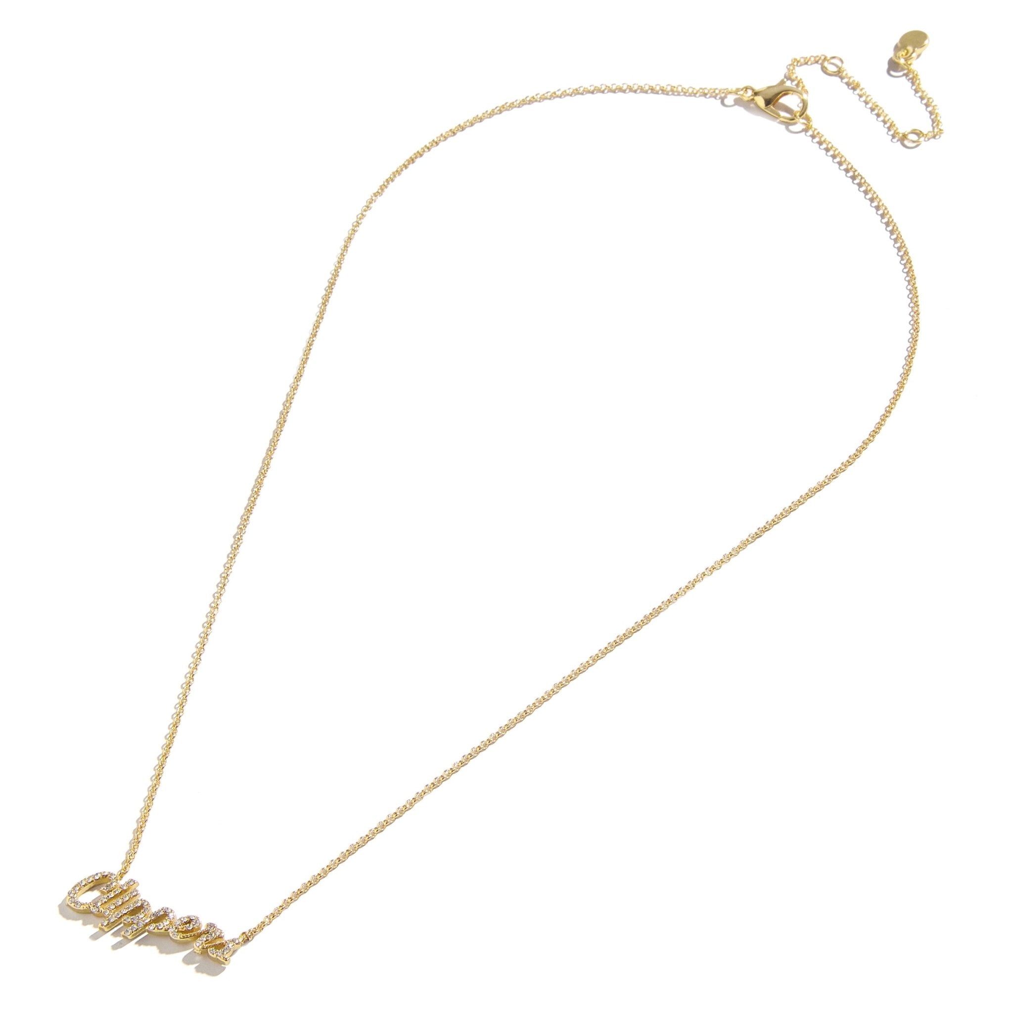 Clippers Rhinestone Necklace - LA CLIPPERS TEAM STOREBaubleBar53 - 000005