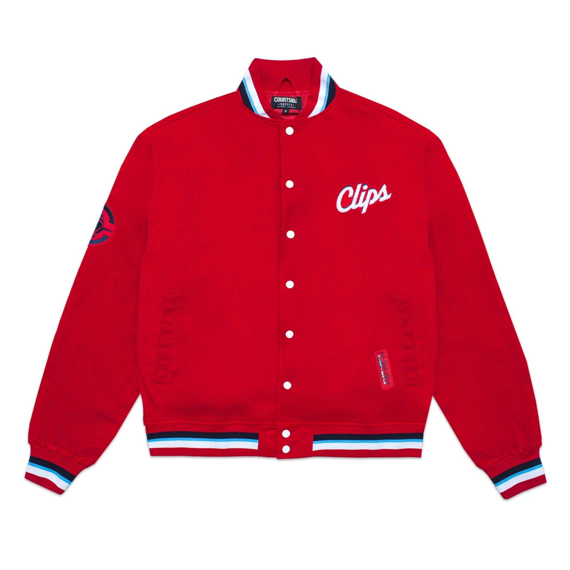 Clips Twill Bomber Jacket - LA CLIPPERS TEAM STORECourtside Supply20 - 000184 - S