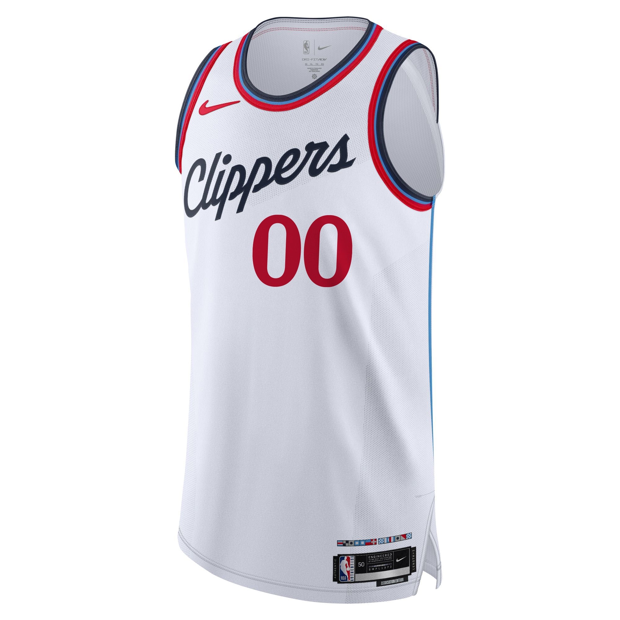yo)Nike Los Angeles Clippers ユニフォーム L Custom LA Clippers Association Swingman Jersey - LA CLIPPERS