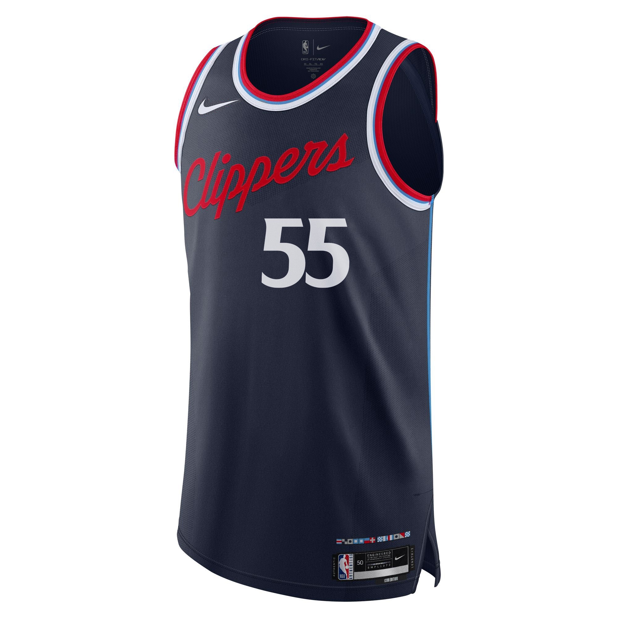 Derrick Jones Jr. '24 - '25 Icon Authentic Jersey - LA CLIPPERS TEAM STORENike10 - 000032 - 40/S