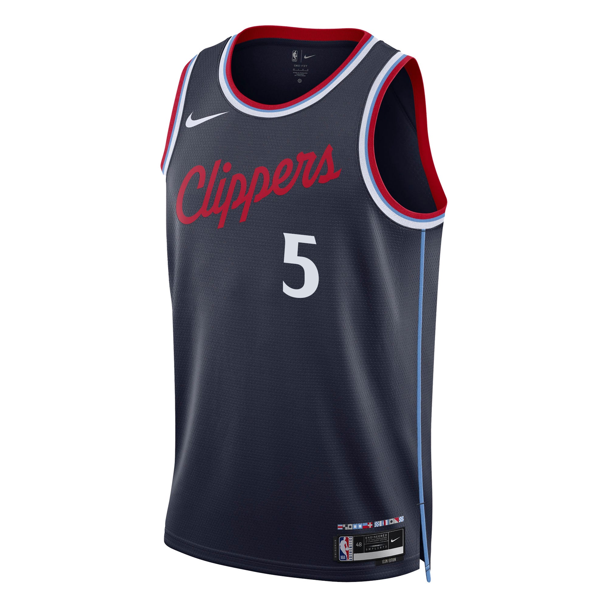 Derrick Jones Jr. Icon Swingman Jersey - Jerseys - Navy - 11 - 000020 - XS