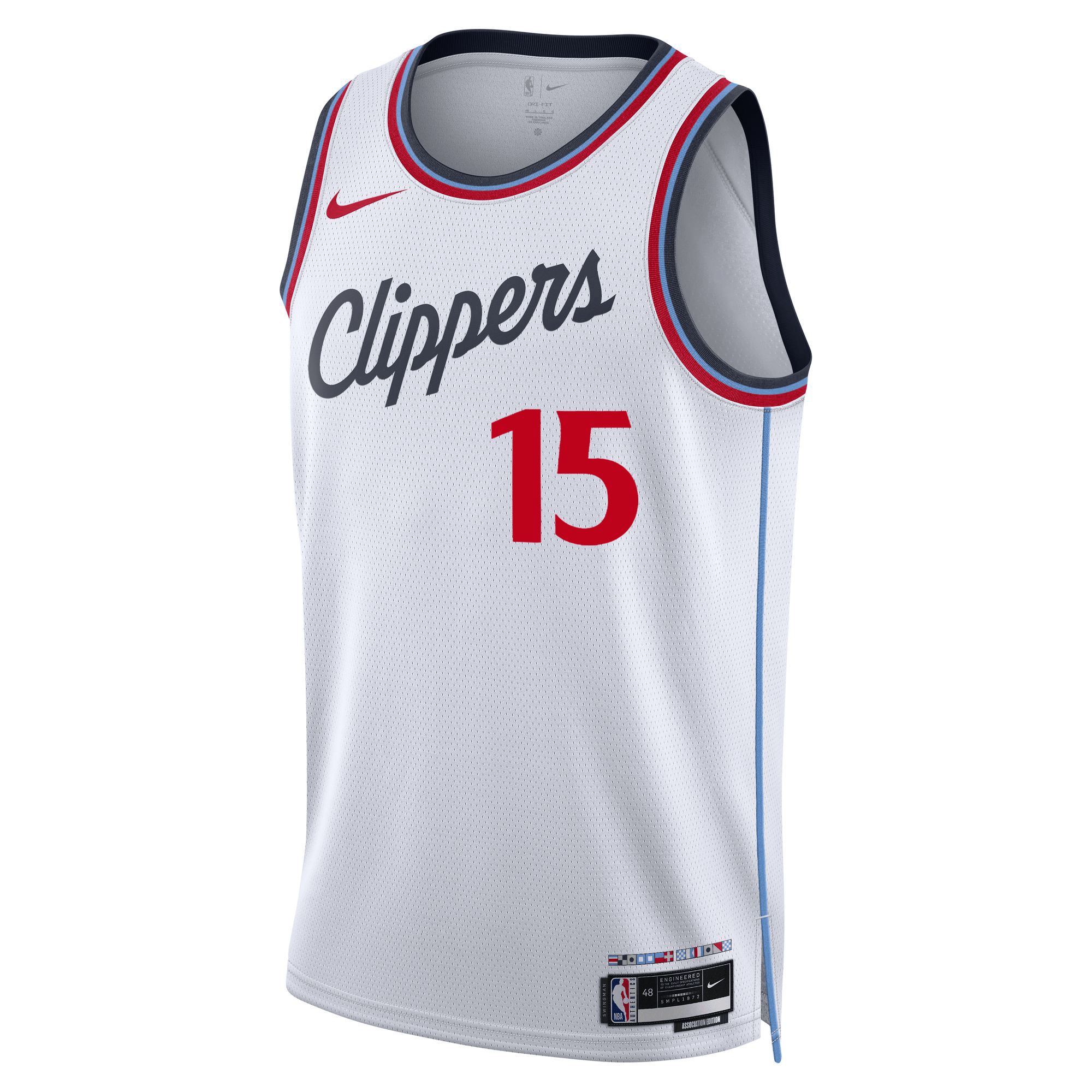 Drew Eubanks '24 - '25 Association Swingman Jersey - LA CLIPPERS TEAM STORENike11 - 000115 - XS