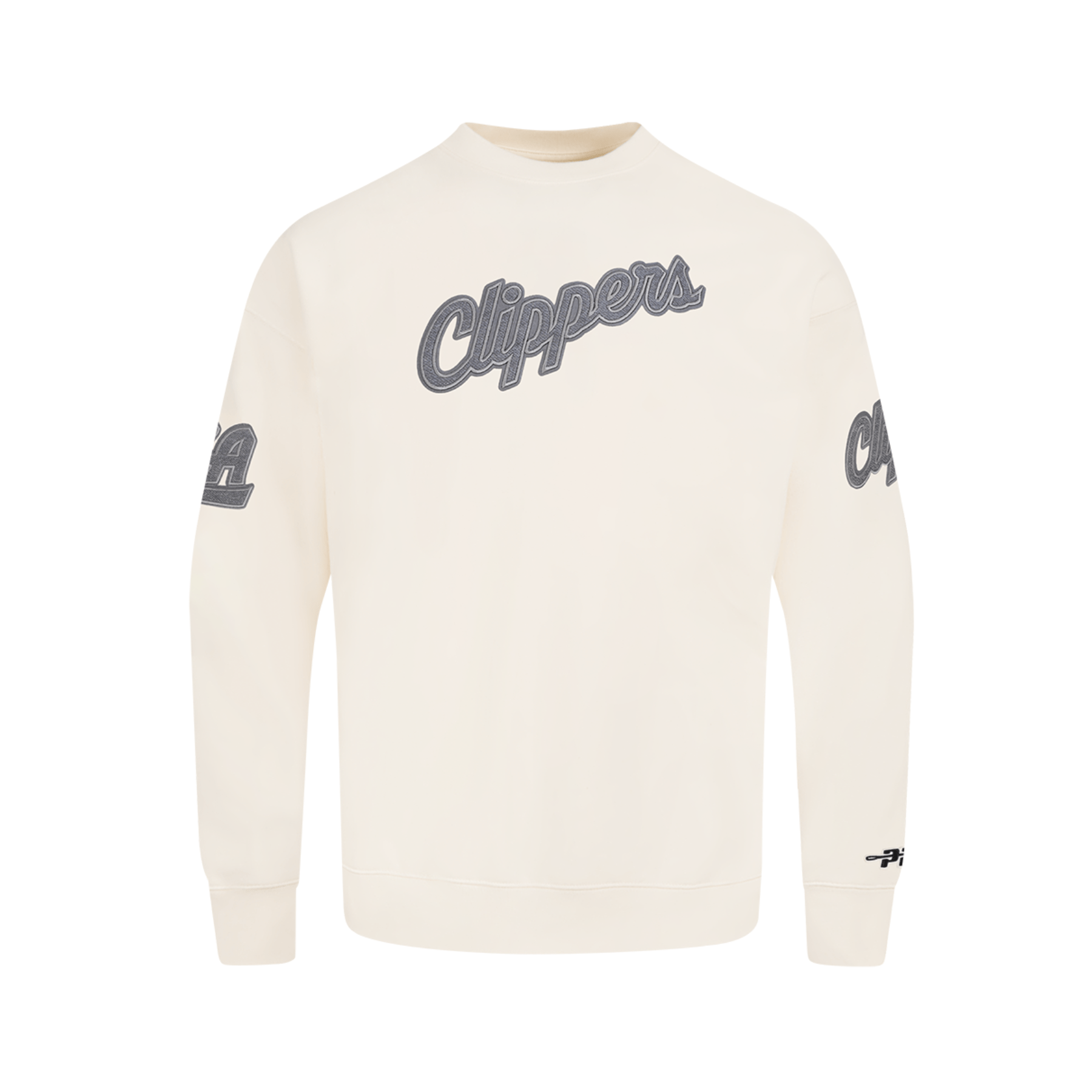 Eggshell LA Clippers Contrast Crewneck - LA CLIPPERS TEAM STOREPro Standard20 - 000141 - S