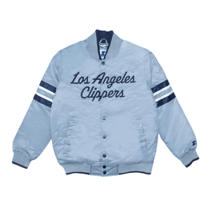 Gray Clippers Varsity Jacket - LA CLIPPERS TEAM STORESTARTER20 - 000060 - S