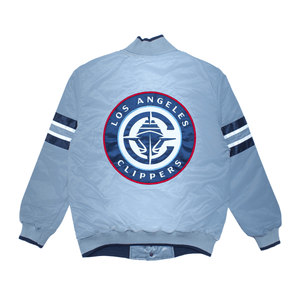 Gray Clippers Varsity Jacket - LA CLIPPERS TEAM STORESTARTER20 - 000060 - S