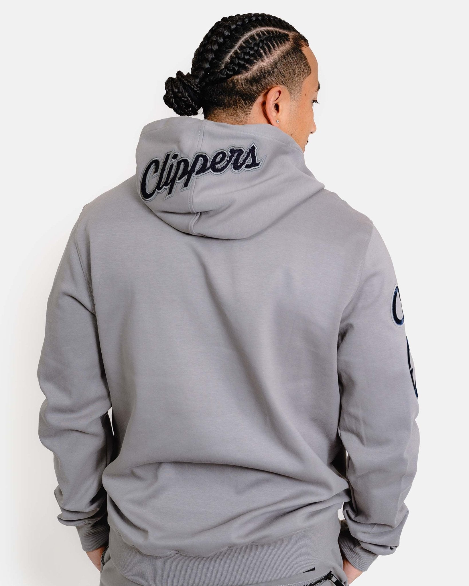 Gray LA Chenille Hoodie - Gray - 20 - 000044 - S