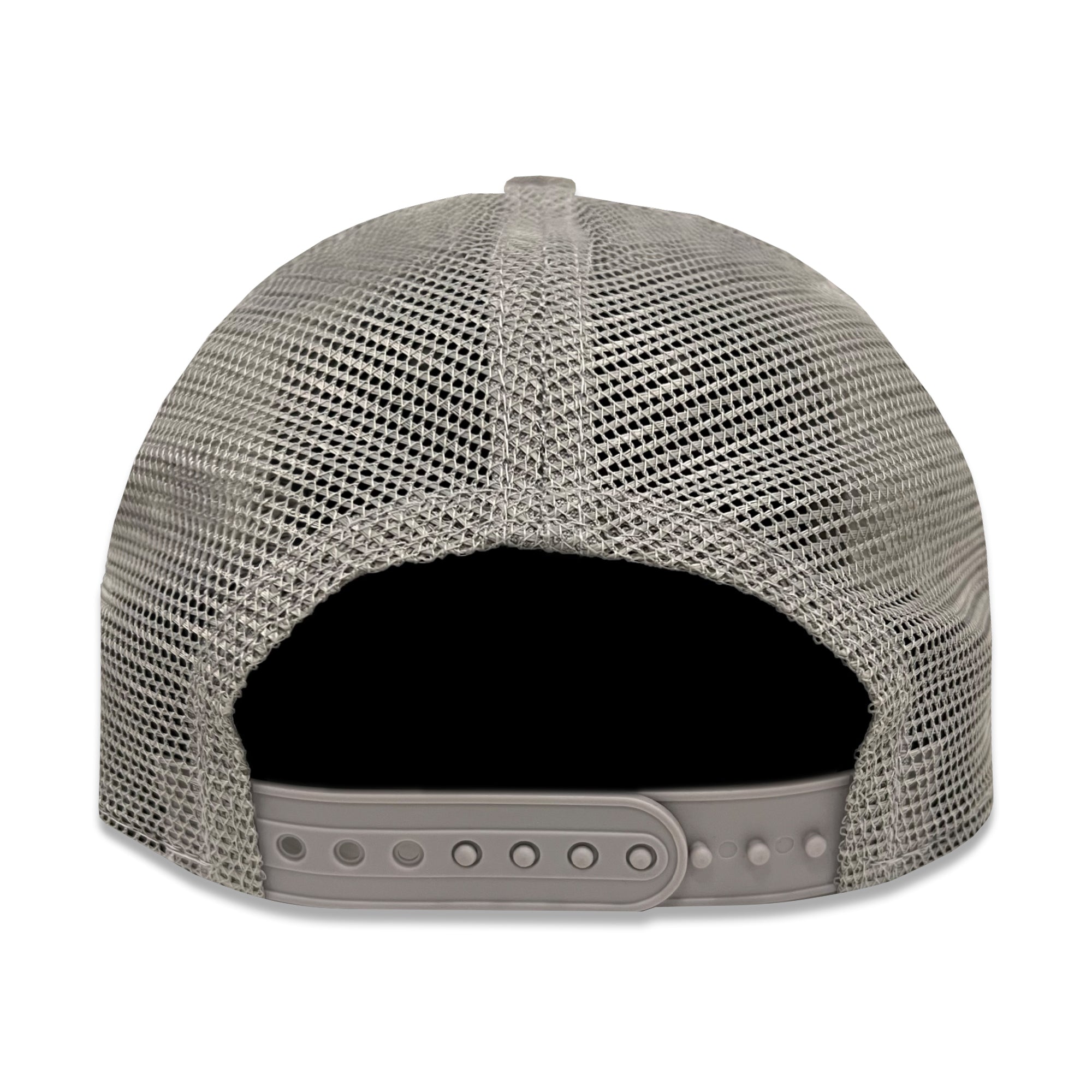 Gray Primary Leather Logo Snapback - Headwear - Gray - 60 - 000009