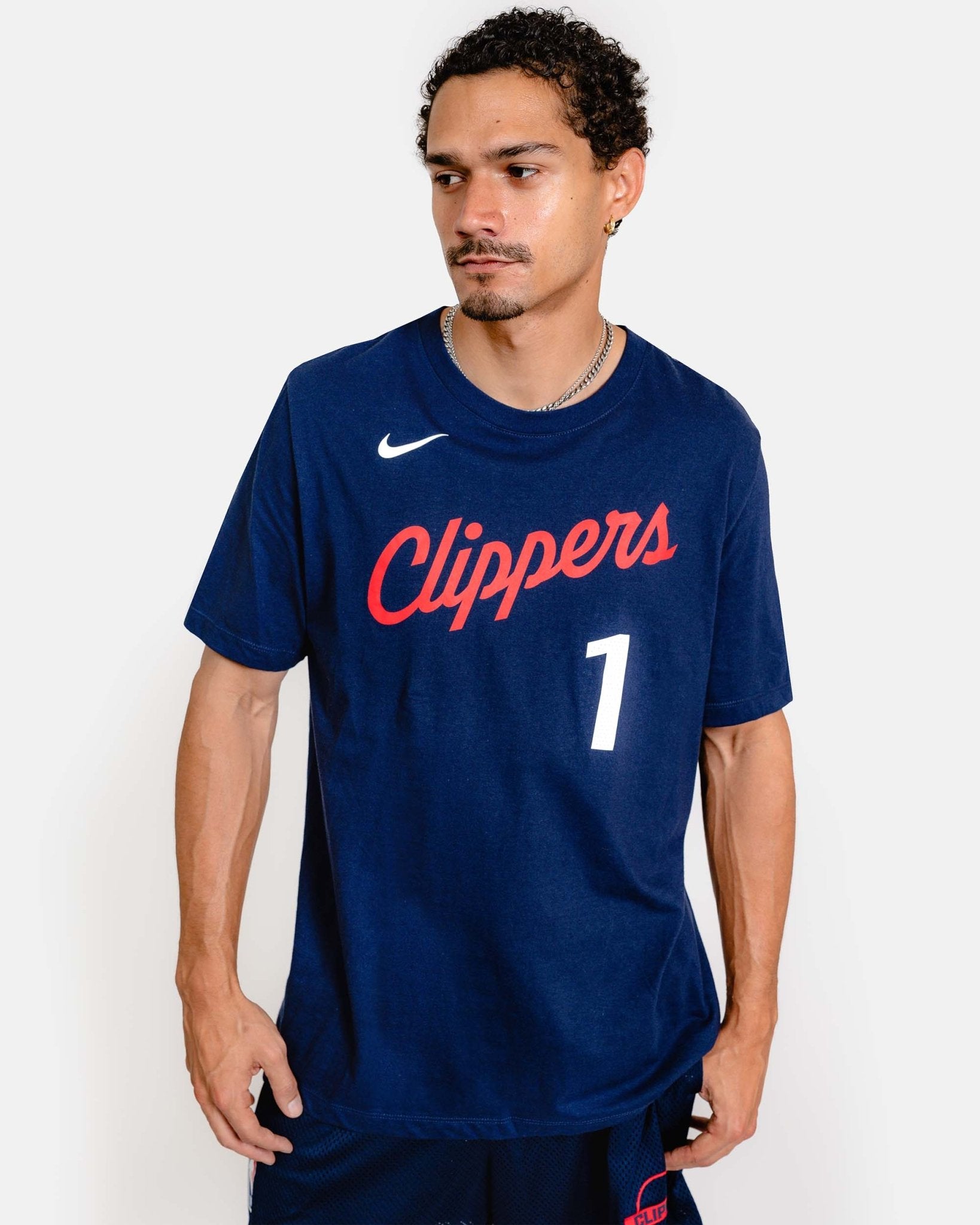 James Harden Icon Name & Number T-Shirt - Apparel - Navy - 20 - 000151 - S