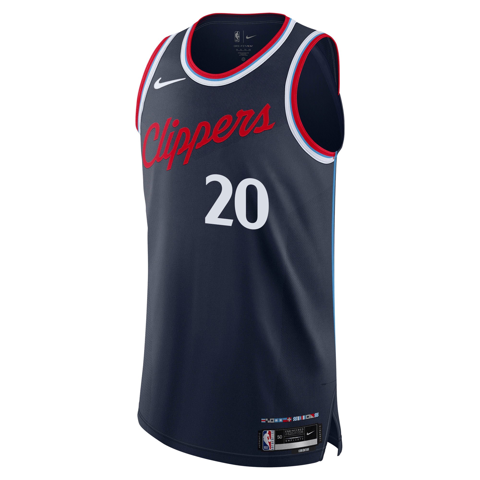 John Collins Icon Authentic Jersey - Jerseys - Navy - 10 - 000100 - S