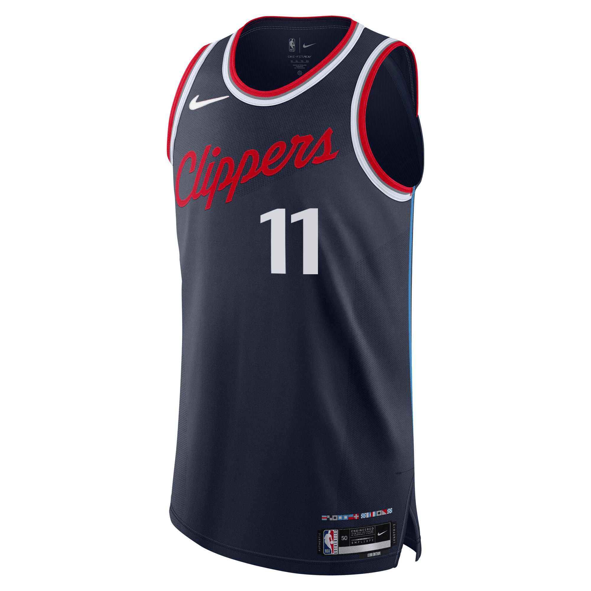 Jordan Miller '24 - '25 Icon Authentic Jersey - LA CLIPPERS TEAM STORENike10 - 000041 - 40/S