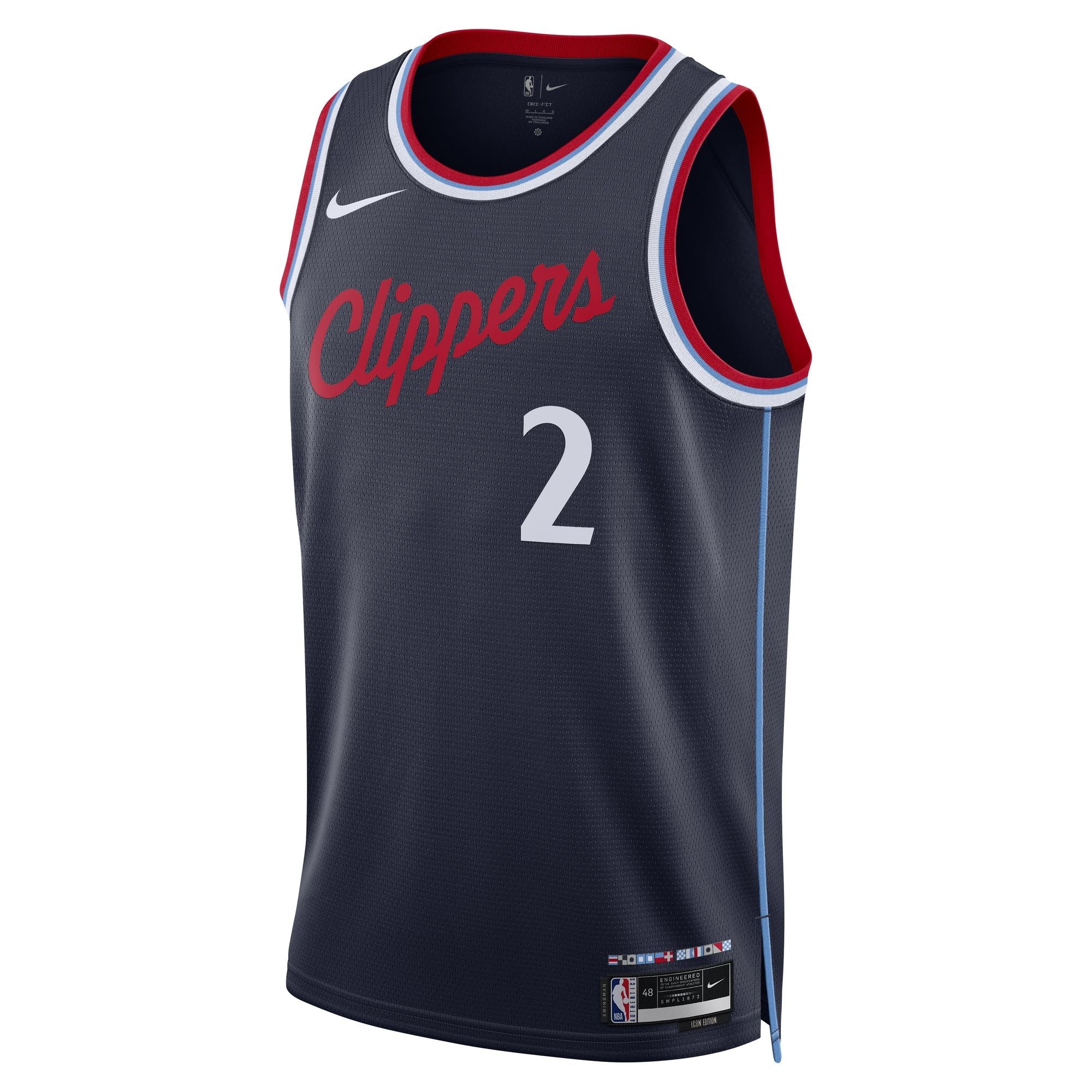 Kawhi Leonard '24 - '25 Icon Authentic Jersey - LA CLIPPERS TEAM STORENike10 - 000011 - 40/S