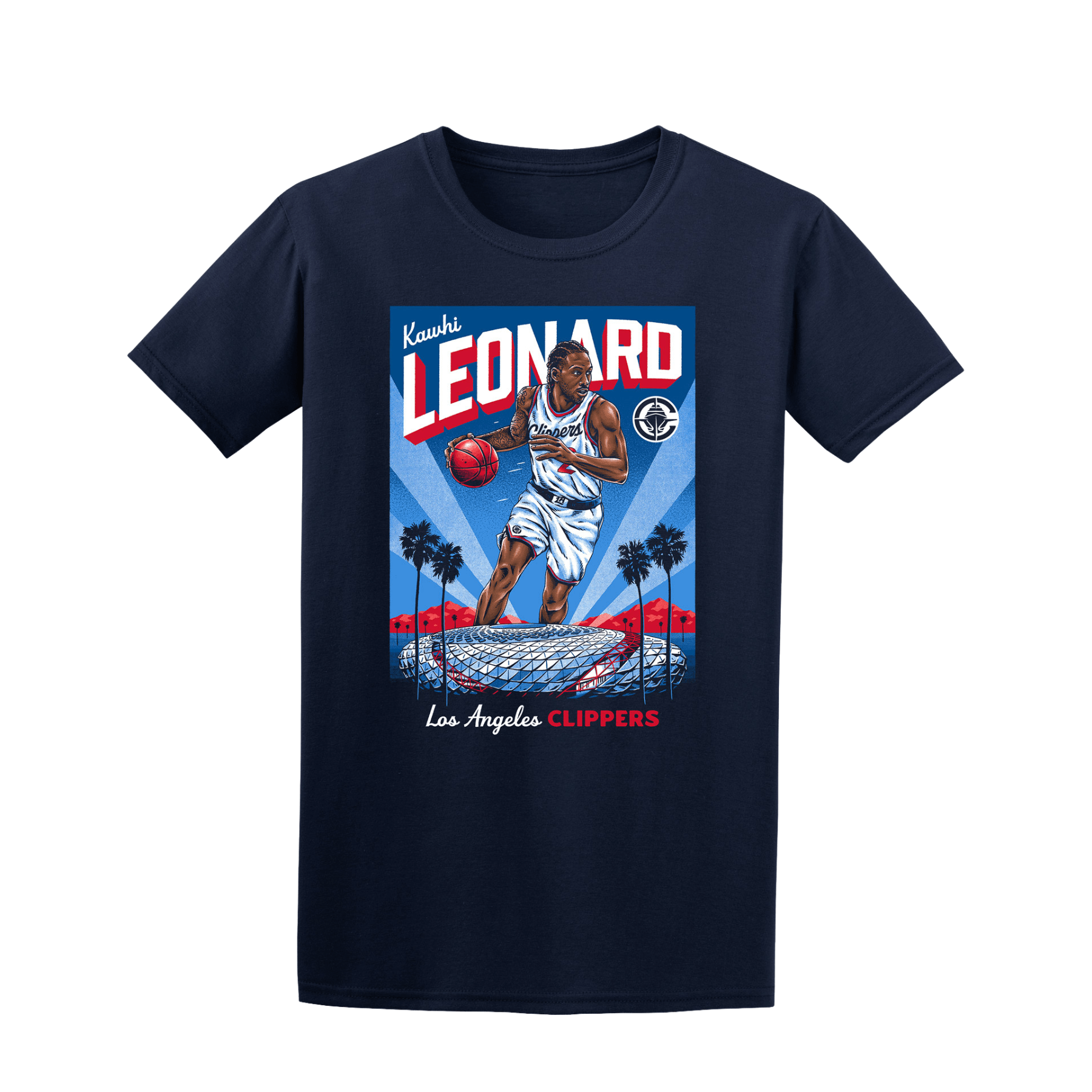 Kawhi Leonard Graphic T-Shirt - LA CLIPPERS TEAM STORECourtside Supply20 - 000176 - S