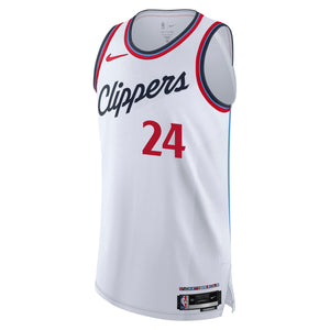 Kobe Brown Association Authentic Jersey - Jerseys - White - 10 - 000053 - 40/S