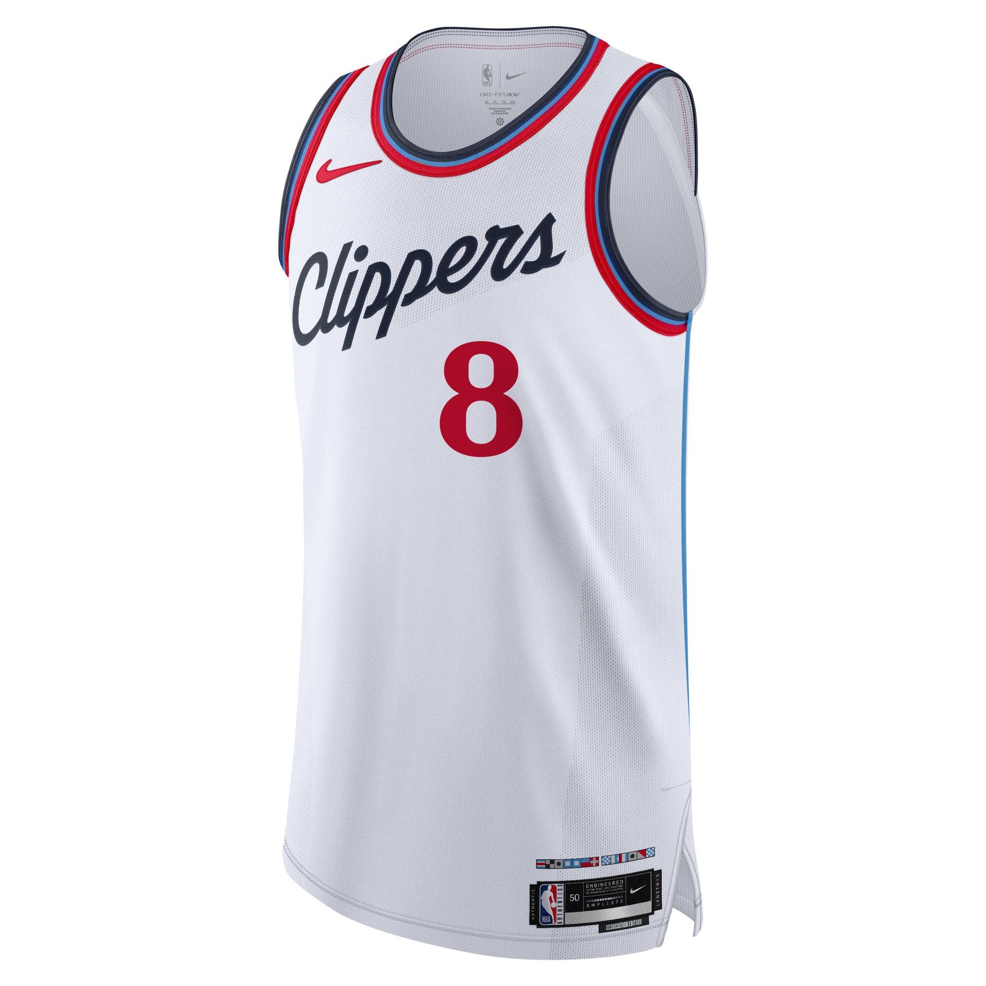 Kris Dunn '24 - '25 Association Authentic Jersey - LA CLIPPERS TEAM STORENike10 - 000052 - 40/S