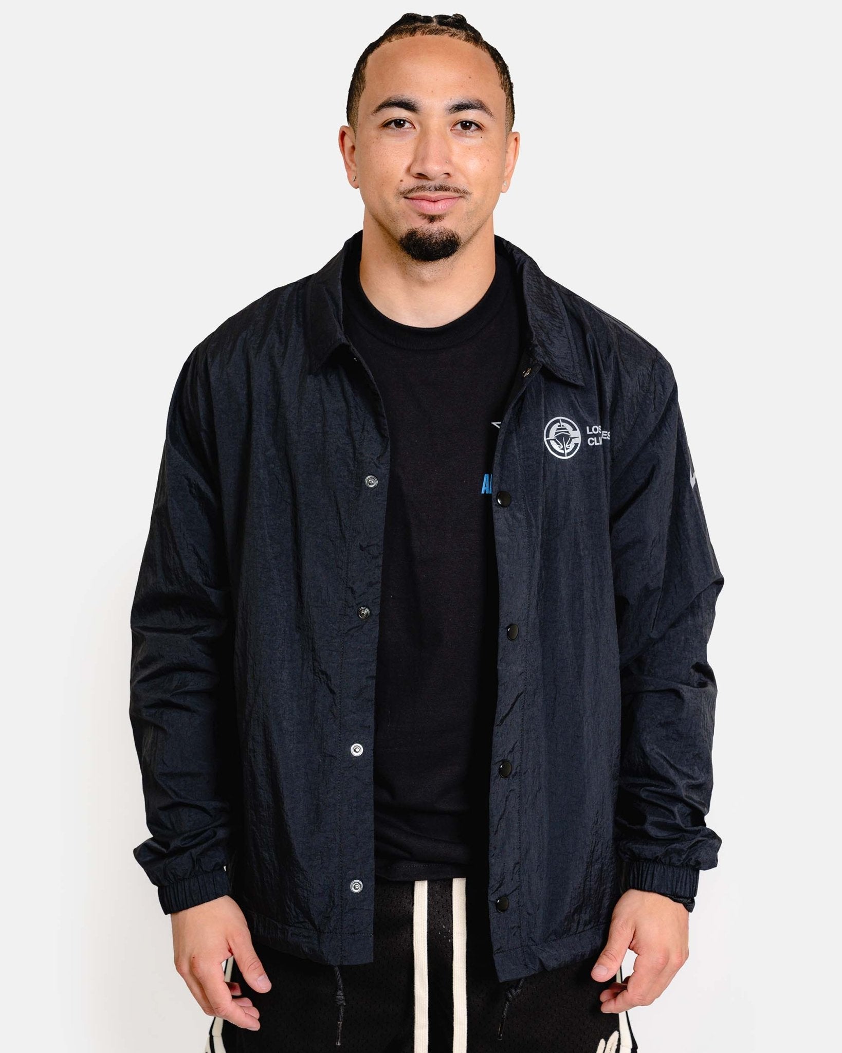 LA Clippers Coaches Jacket - Apparel - Black - 20 - 000019 - XS