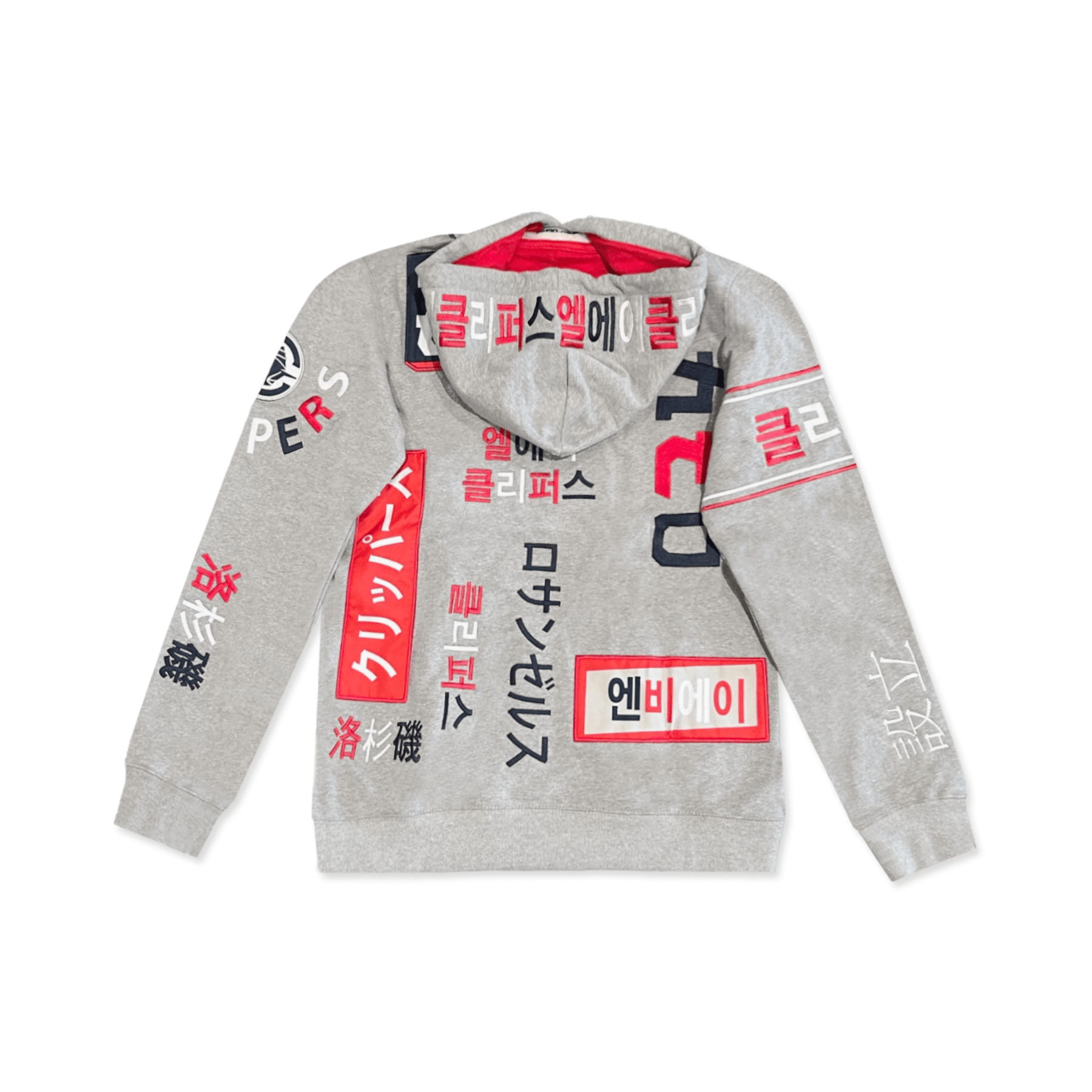 LA Clippers Lunar New Year Multi Language Hoodie - LA CLIPPERS TEAM STOREFISLL20 - 000089 - S