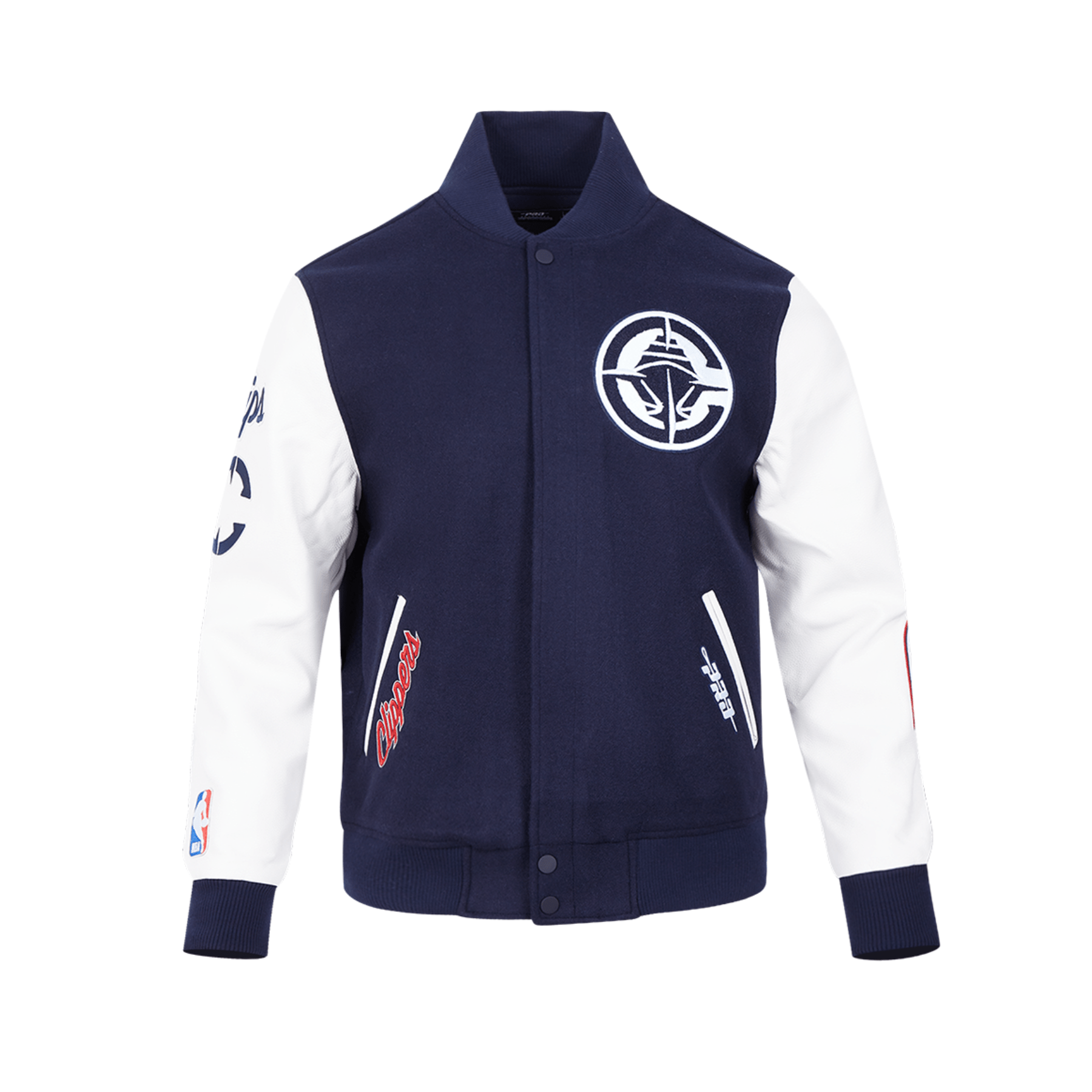 LA Clippers Varsity Jacket - Navy/White - 20 - 000056 - S