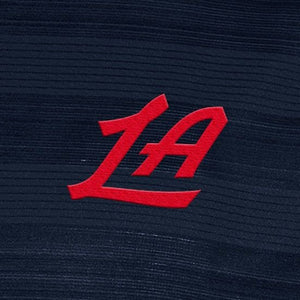 LA Navy Tonal Stripe Short Sleeve Polo - LA CLIPPERS TEAM STOREAntigua20 - 000145 - S