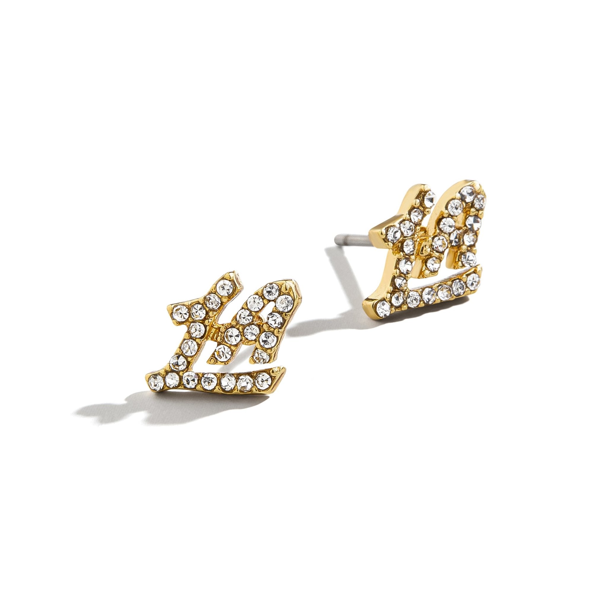 LA Rhinestone Stud Earrings - LA CLIPPERS TEAM STOREBaubleBar53 - 000001
