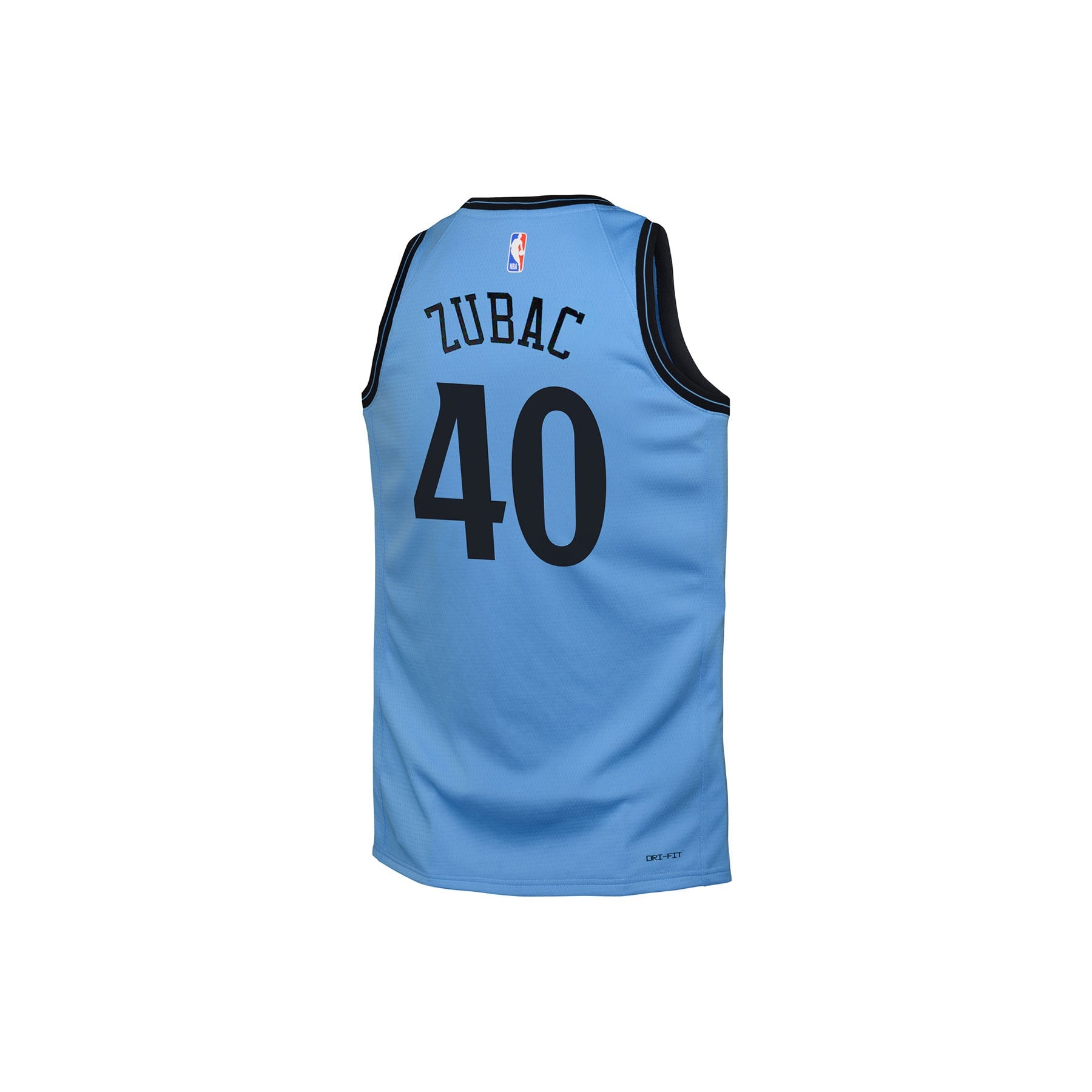 Little Kid Ivica Zubac '24 - '25 City Edition Swingman Jersey - Apparel - Pacific Blue - 13 - 000018 - 4