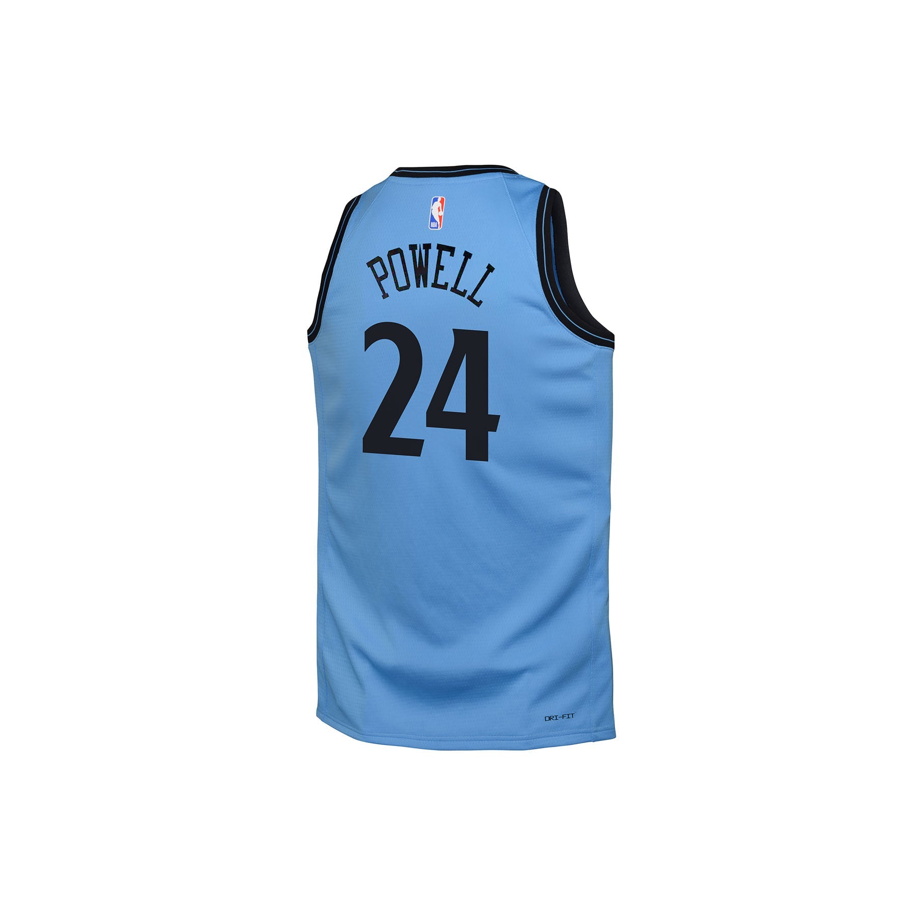 Little Kid Norman Powell '24 - '25 City Edition Swingman Jersey - Apparel - Pacific Blue - 13 - 000009 - 4