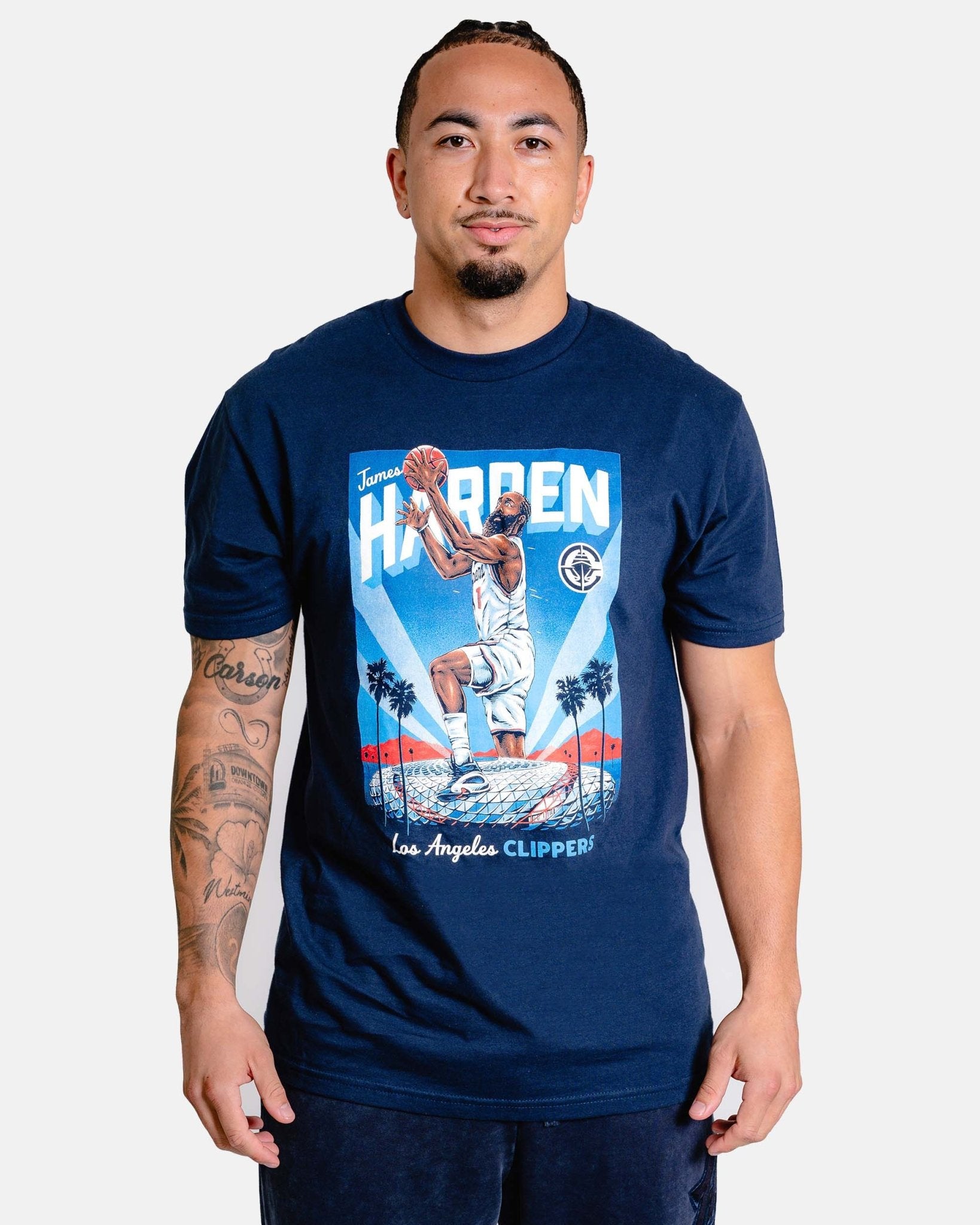 Navy James Harden Graphic T-Shirt - Navy - 20 - 000177 - S