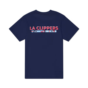 Navy LA Clippers T-Shirt - LA CLIPPERS TEAM STORECourtside Supply20 - 000187 - S