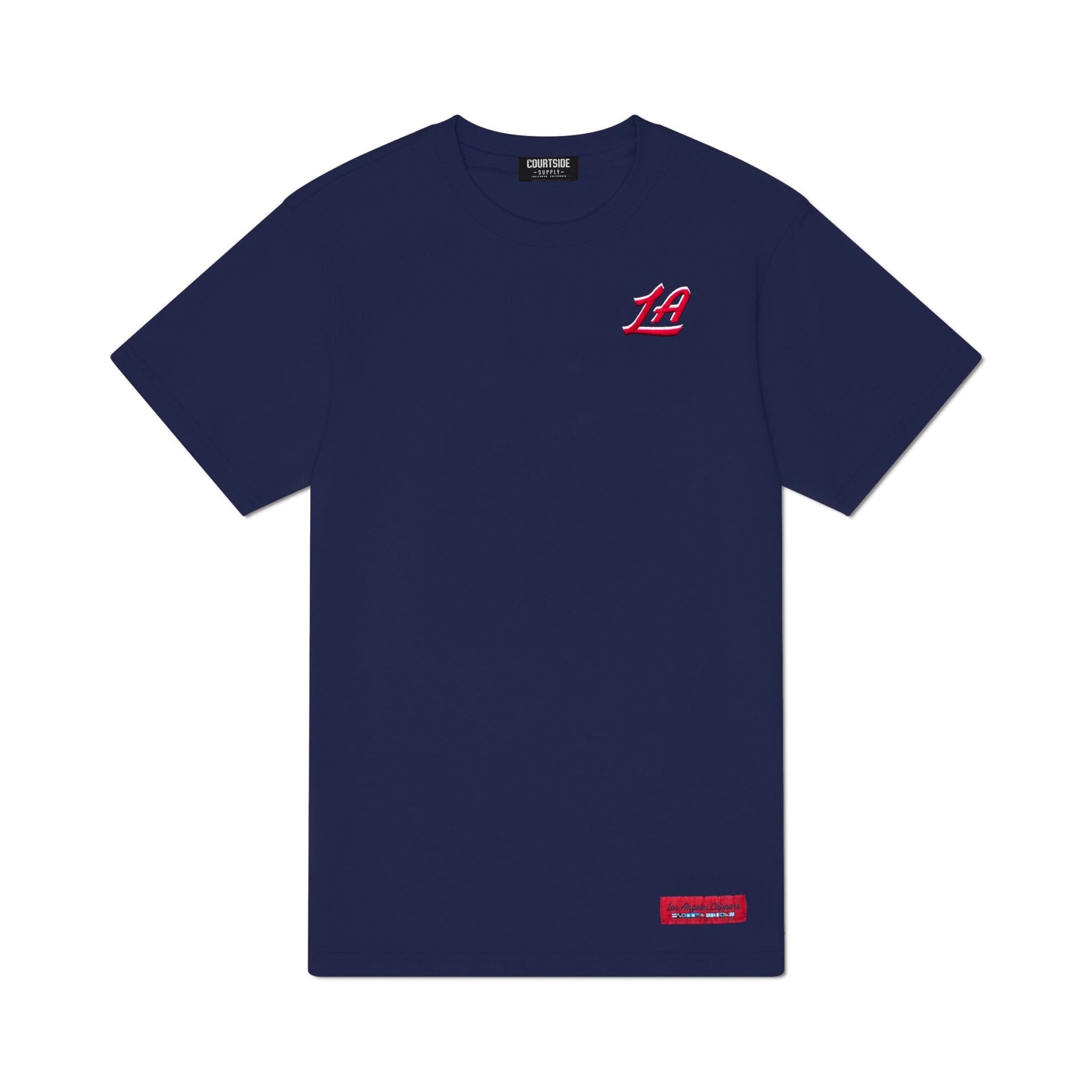 Navy LA Clippers T-Shirt - LA CLIPPERS TEAM STORECourtside Supply20 - 000187 - S