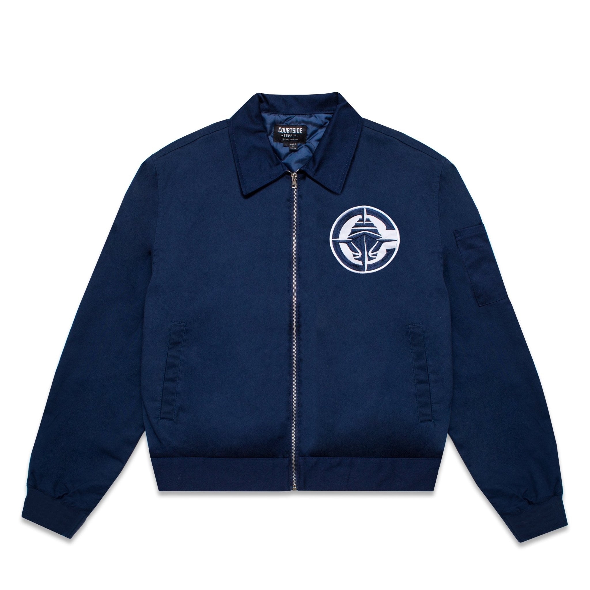 Navy LA Clippers Workwear Jacket - LA CLIPPERS TEAM STORECourtside Supply20 - 000074 - S