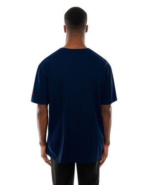 Navy Oversize Clippers Graphic T-Shirt - Apparel - Navy - 20 - 000189 - S