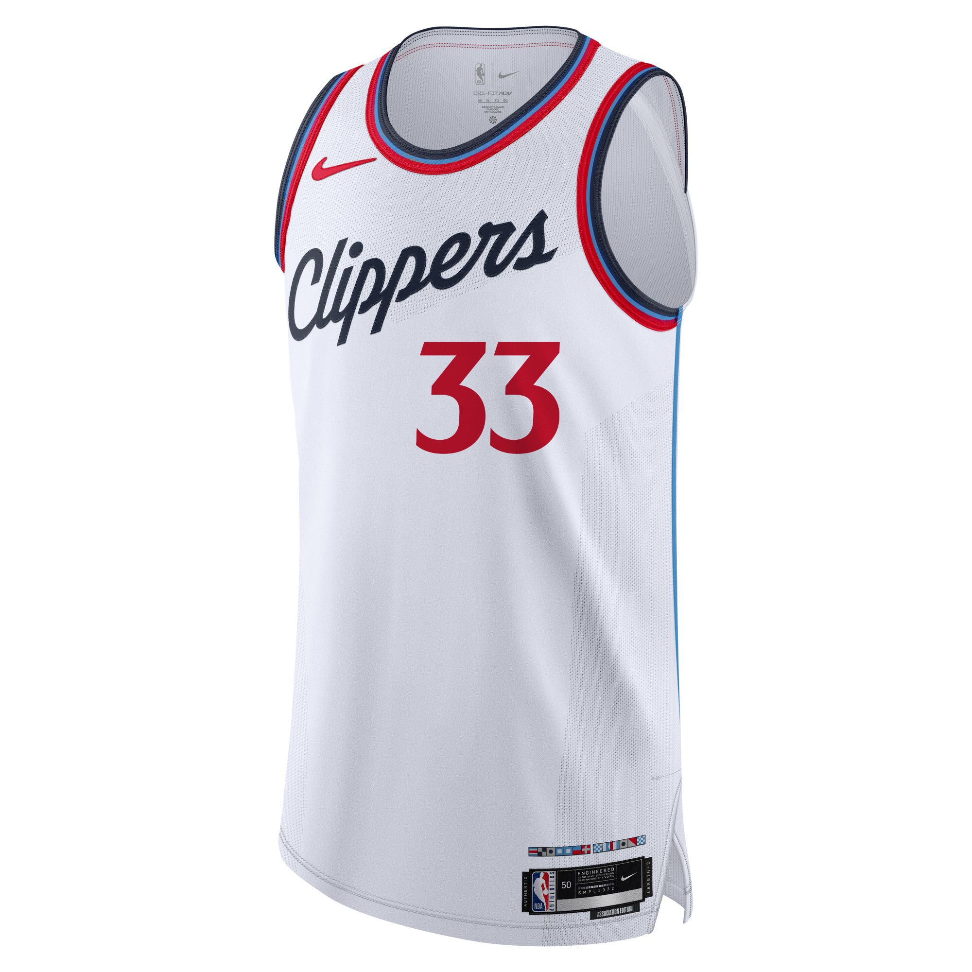 Nicolas Batum '24 - '25 Association Authentic Jersey - LA CLIPPERS TEAM STORENike11 - 000034 - 40/S