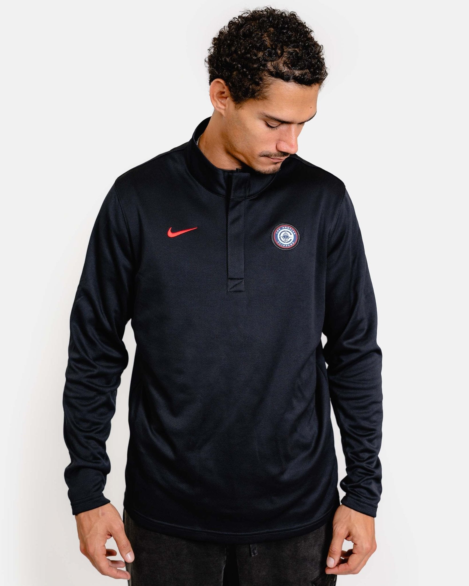 Nike Black 1/4 Zip Sweater - Apparel - Black - 20 - 000293 - S