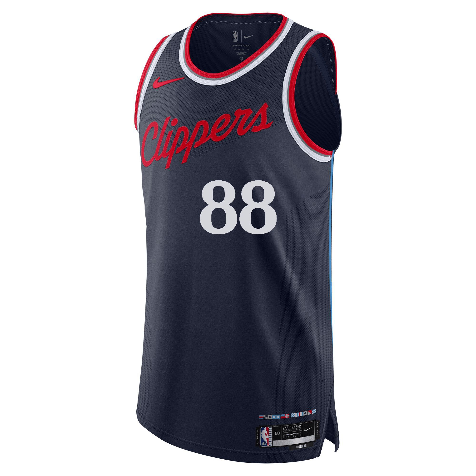 Patty Mills '24 - '25 Icon Authentic Jersey - LA CLIPPERS TEAM STORENike10 - 000079 - 40/S