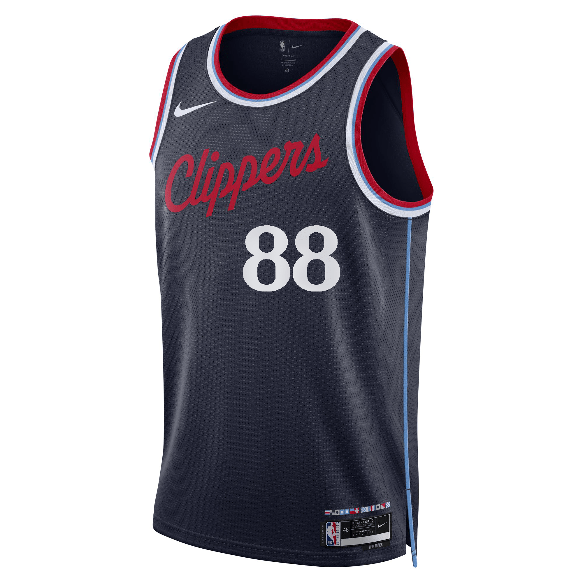 Patty Mills '24 - '25 Icon Swingman Jersey - LA CLIPPERS TEAM STORENike11 - 000112 - XS