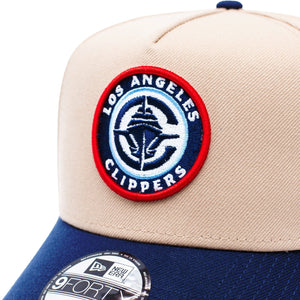 Two - Tone Global Logo 940 A - Frame Snapback - LA CLIPPERS TEAM STORENew Era60 - 000025