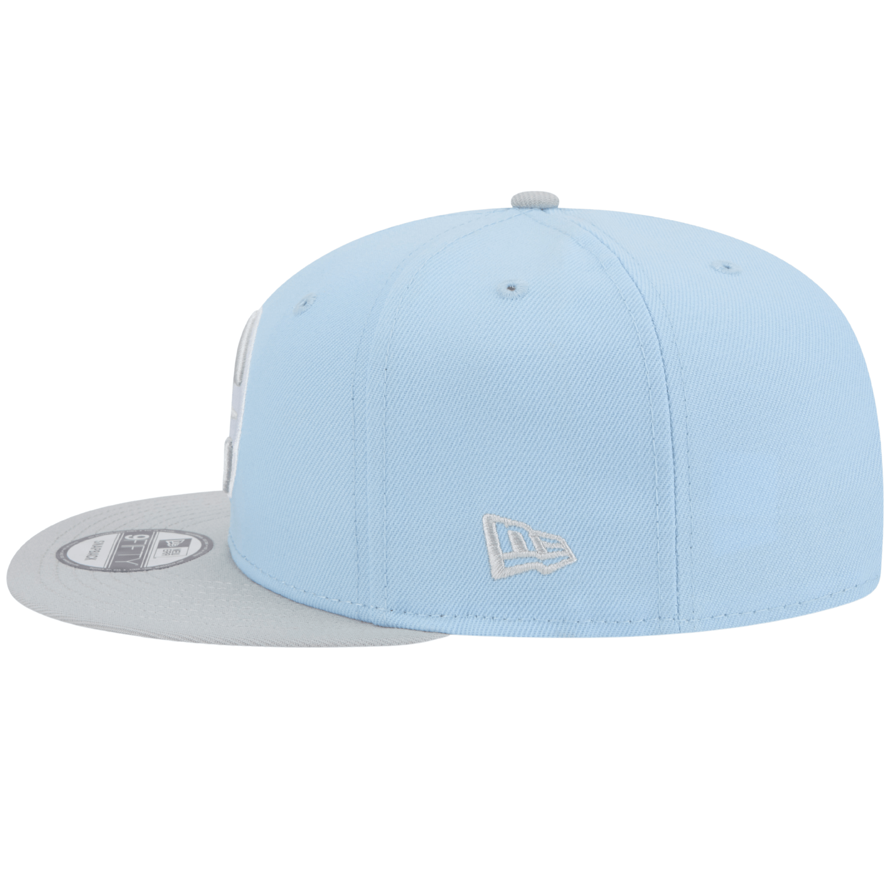 Two - Tone Pacific Blue Primary Logo Snapback Hat - Headwear - Pacific Blue - 60 - 000117