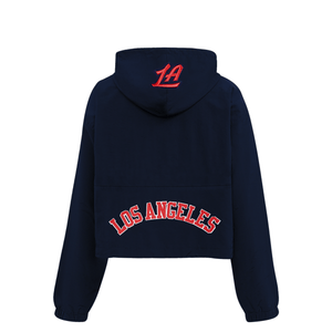 Women’s Clippers Half Zip Windbreaker Jacket - LA CLIPPERS TEAM STOREPro Standard30 - 000025 - XS