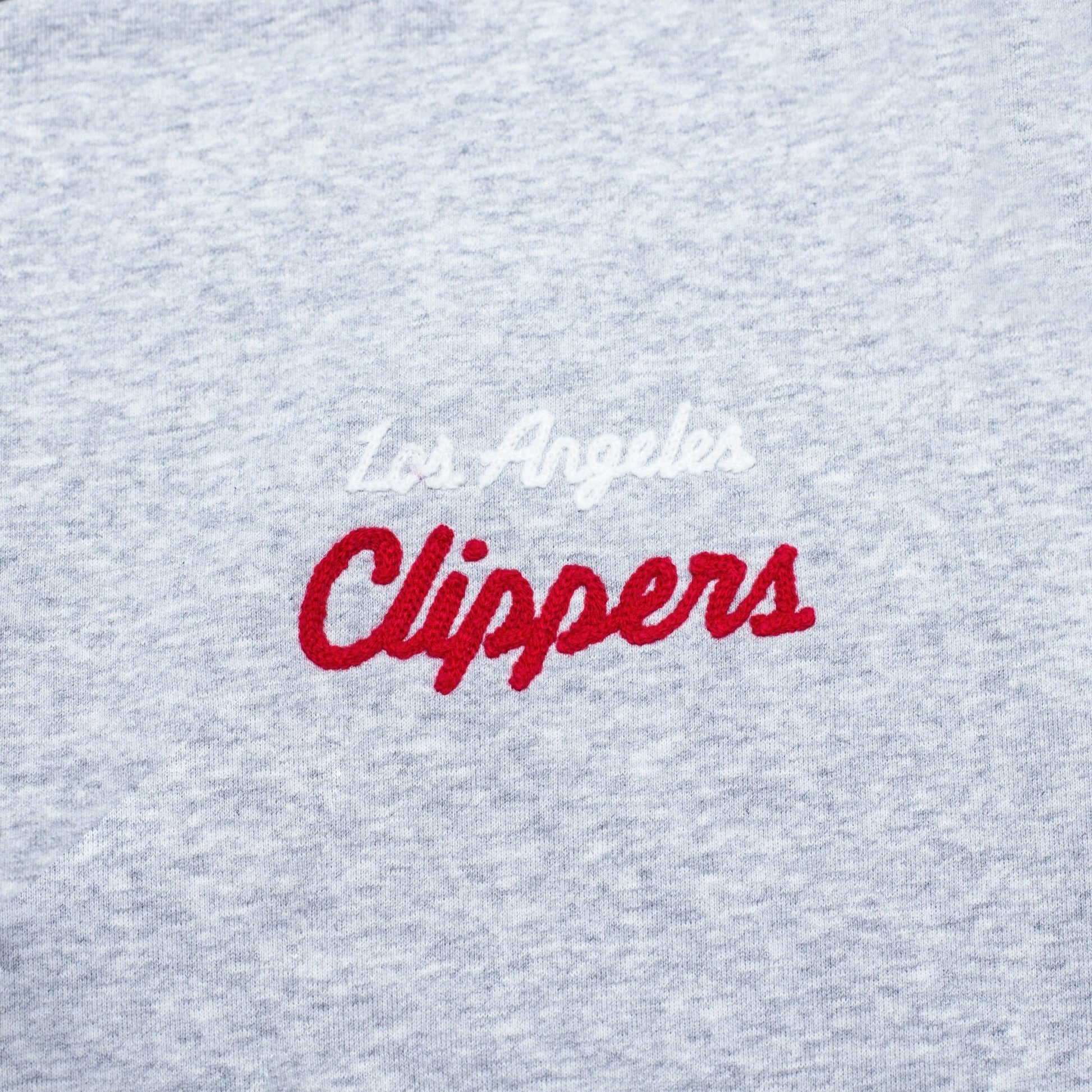 Women’s Cropped Raw Edge Hoodie - LA CLIPPERS TEAM STORECourtside Supply30 - 000045 - XS