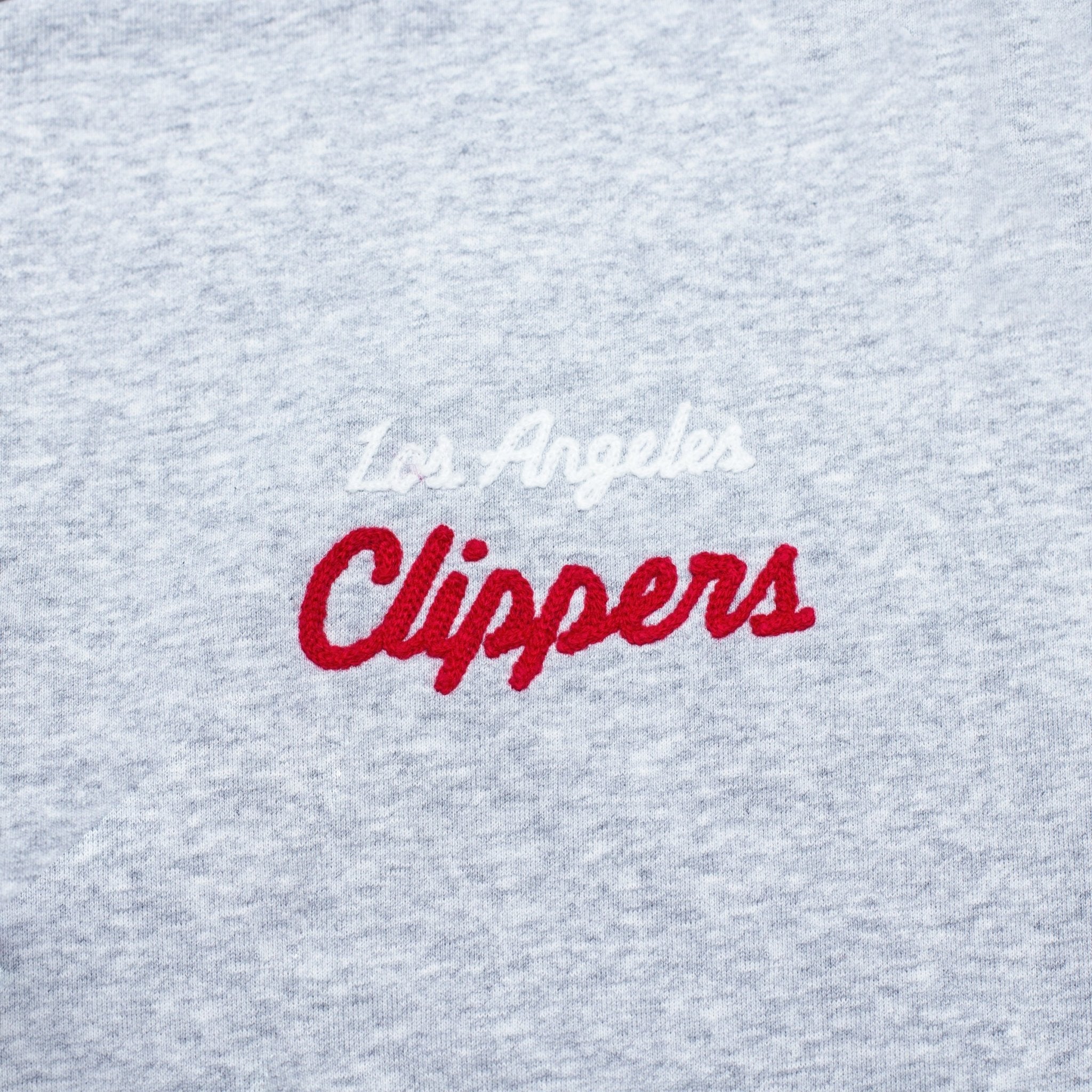 Women’s Cropped Raw Edge Hoodie - LA CLIPPERS TEAM STORECourtside Supply30 - 000045 - XS