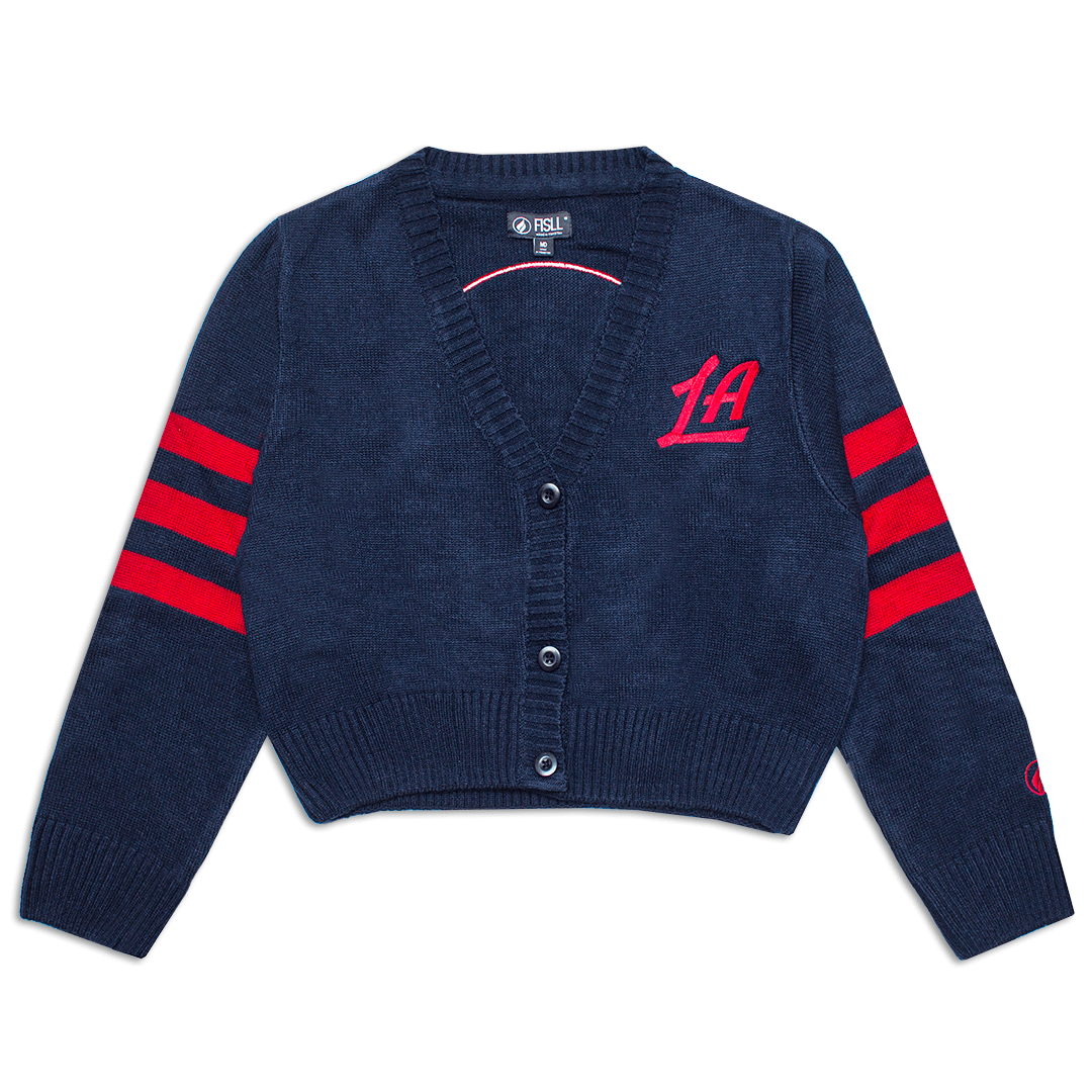 Women’s LA Cropped Cardigan - LA CLIPPERS TEAM STOREFISLL30 - 000050 - XS