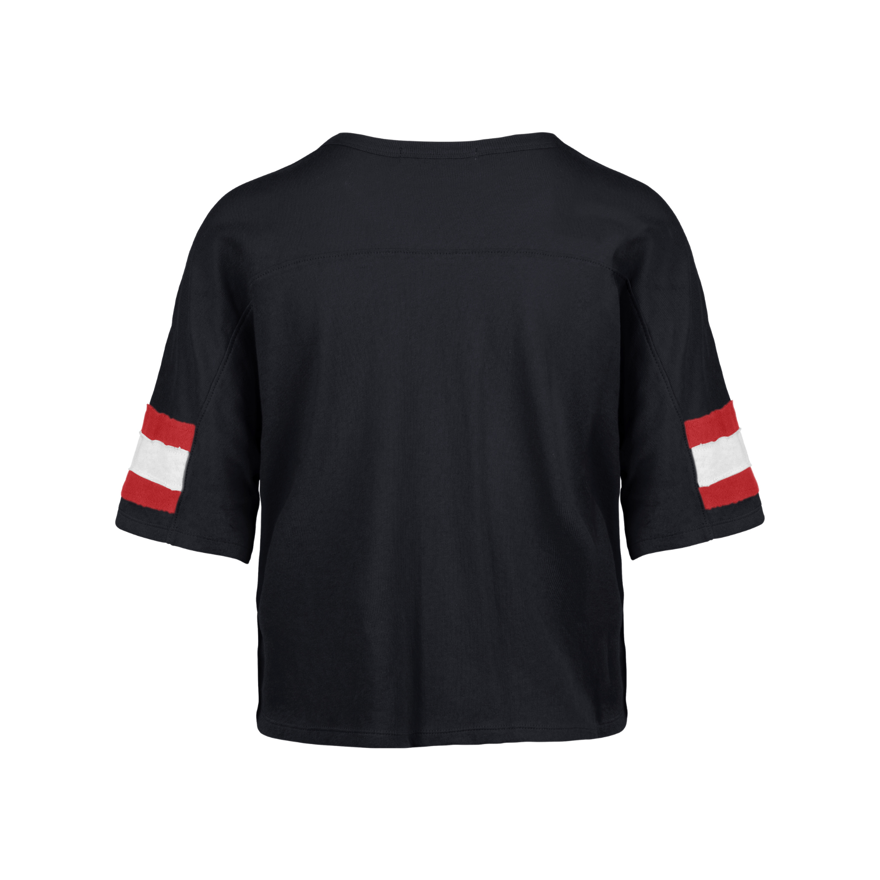 Women’s Navy Cropped Global Logo Scout T-Shirt - LA CLIPPERS TEAM STORE47 Brand30 - 000006 - S