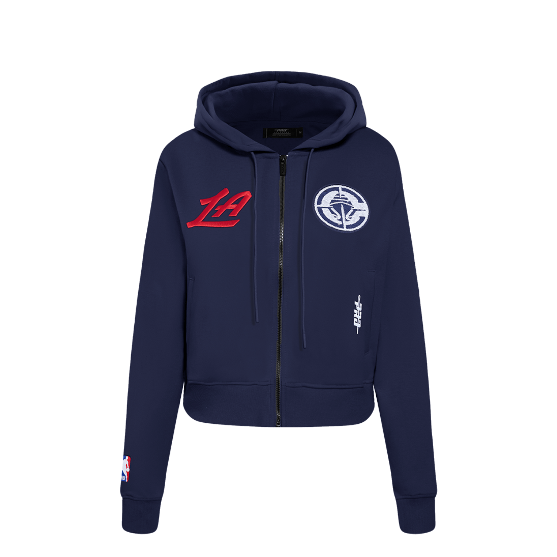 Women’s Navy Sequin Full Zip Hoodie - LA CLIPPERS TEAM STOREPro Standard30 - 000079 - XS