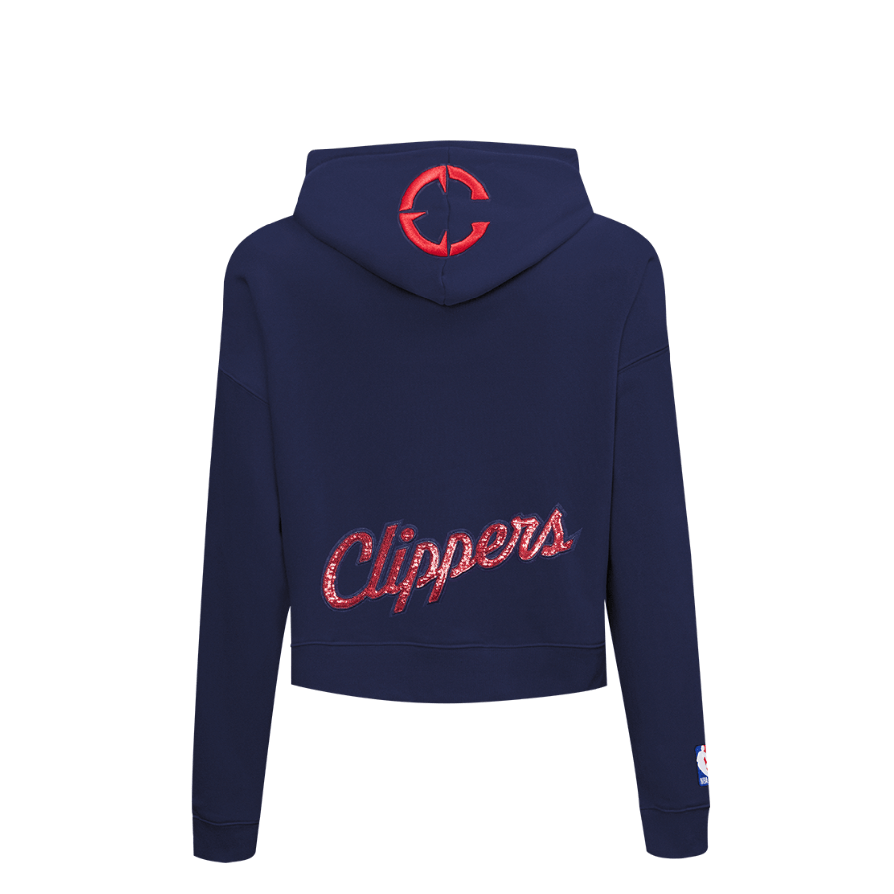 Women’s Navy Sequin Full Zip Hoodie - LA CLIPPERS TEAM STOREPro Standard30 - 000079 - XS