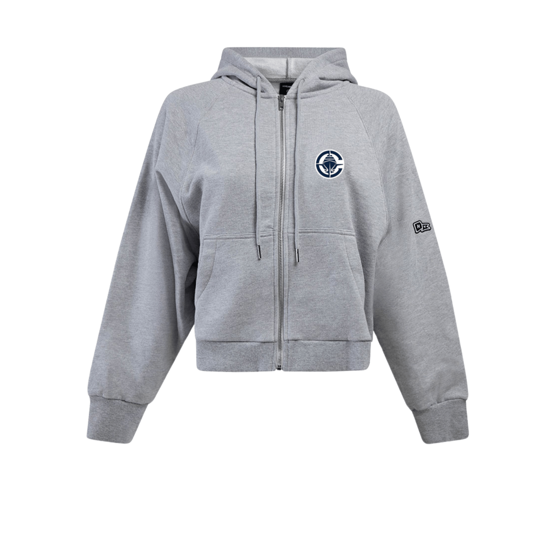 Women’s Raglan Full Zip Hooded Sweatshirt - LA CLIPPERS TEAM STOREHype and Vice30 - 000040 - XS