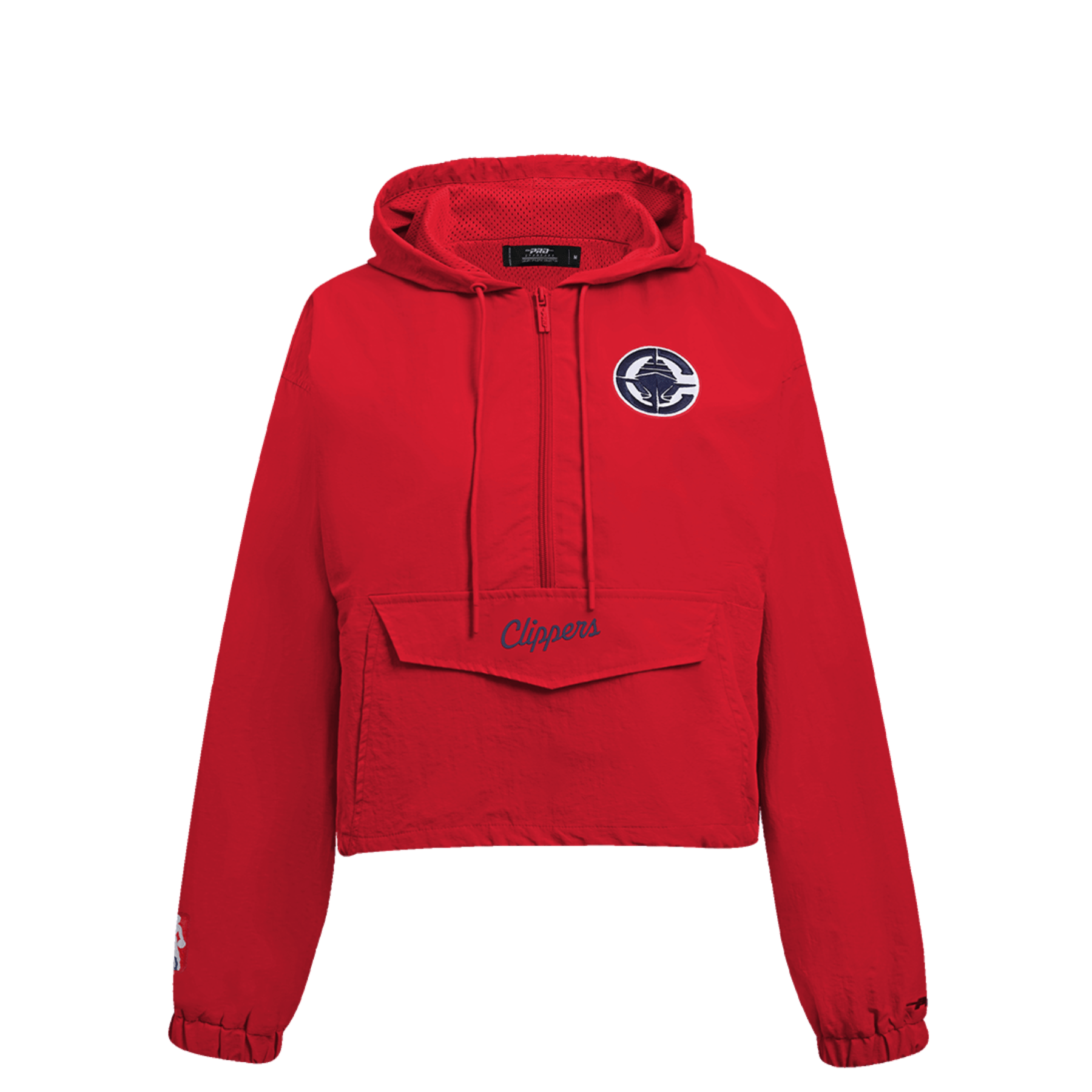 Women’s Red Clippers Half Zip Windbreaker Jacket - LA CLIPPERS TEAM STOREPro Standard30 - 000080 - XS