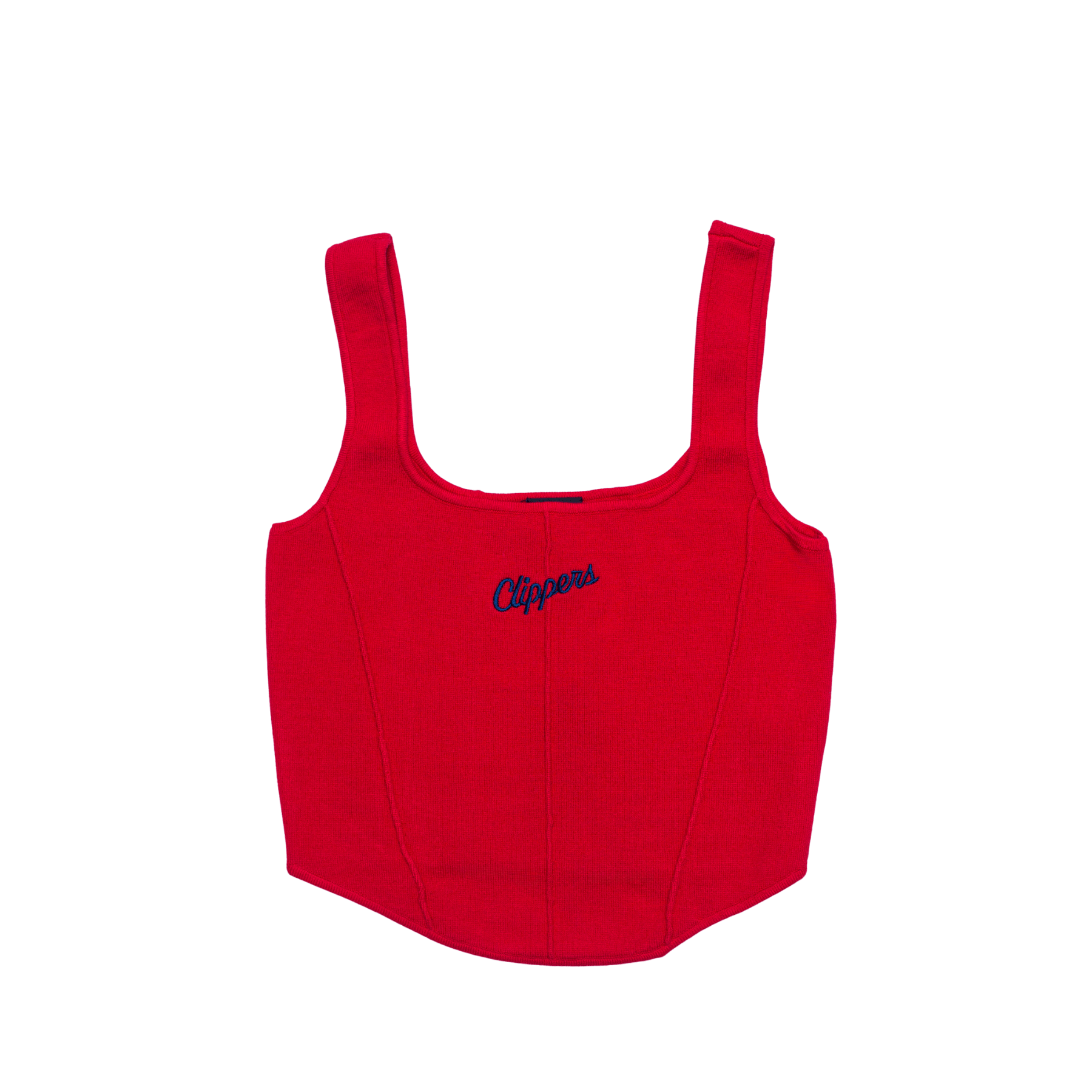Women's Red Clippers Knit Corset - LA CLIPPERS TEAM STOREHype and Vice30 - 000035 - XS