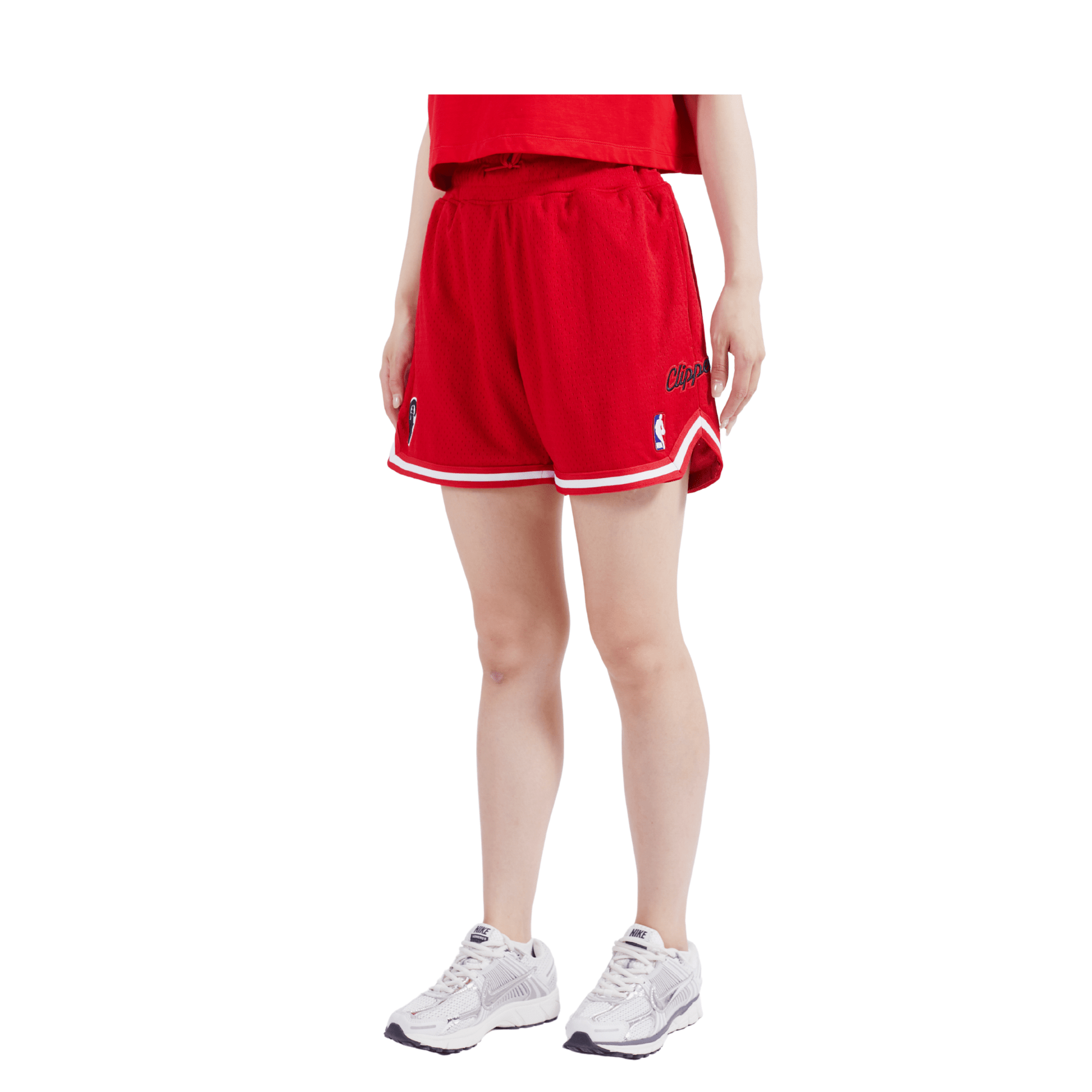 Women’s Red Clippers Mesh Short - LA CLIPPERS TEAM STOREPro Standard31 - 000018 - XS