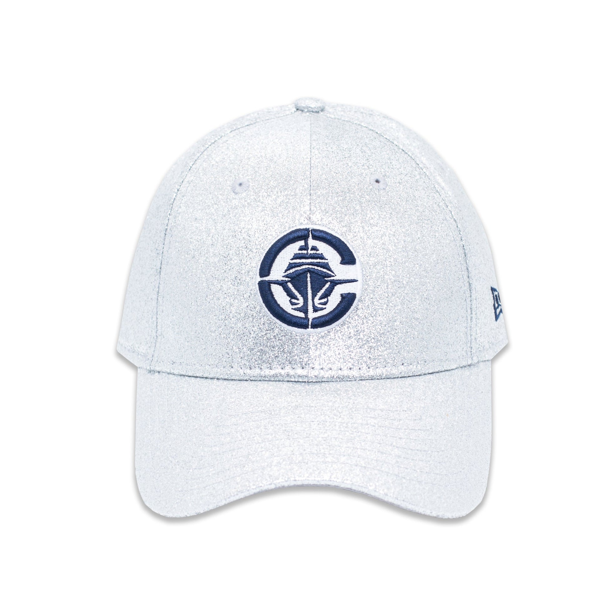 Women's Silver Glitter Adjustable Hat - LA CLIPPERS TEAM STORENew Era61 - 000003