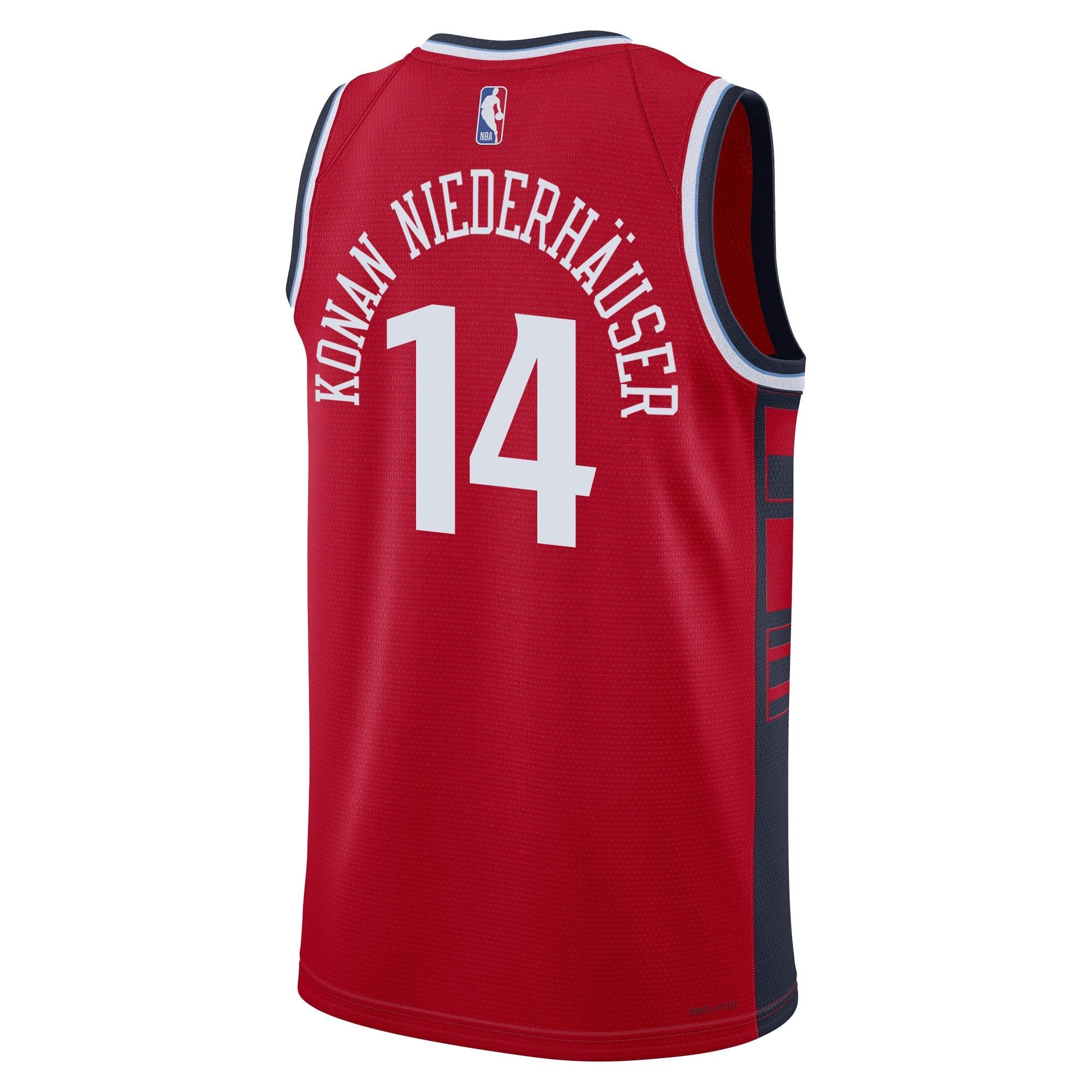 Yanic Konan Niederhäuser Statement Swingman Jersey - Jerseys - Red - 11 - 000175 - XS