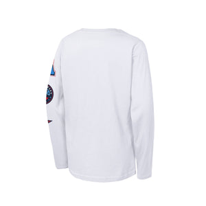 Youth 2026 NBA All - Star White Long Sleeve Graphic T-Shirt - Apparel - White - 40 - 000119 - S
